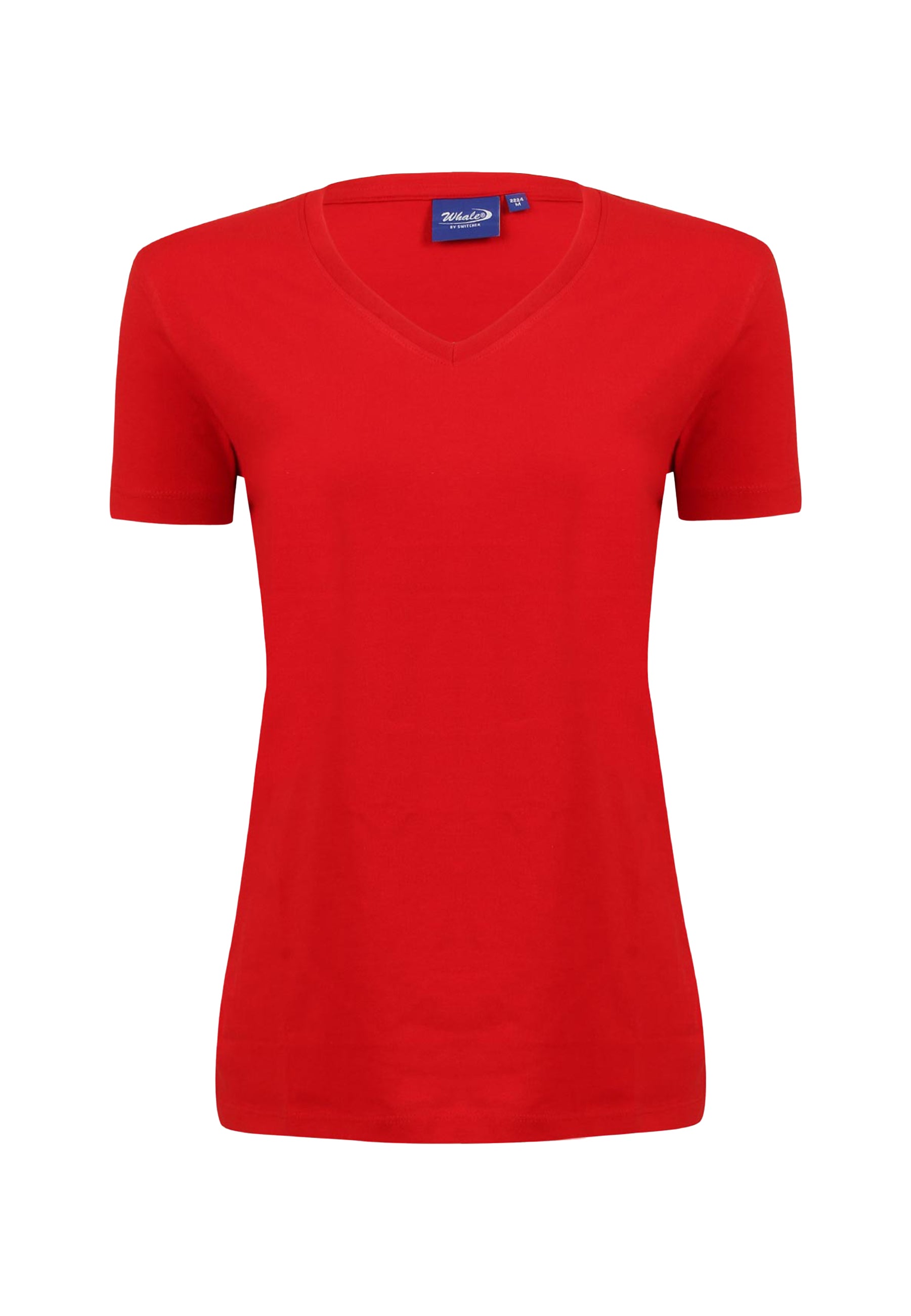 Maglietta donna con scollo a V Balena