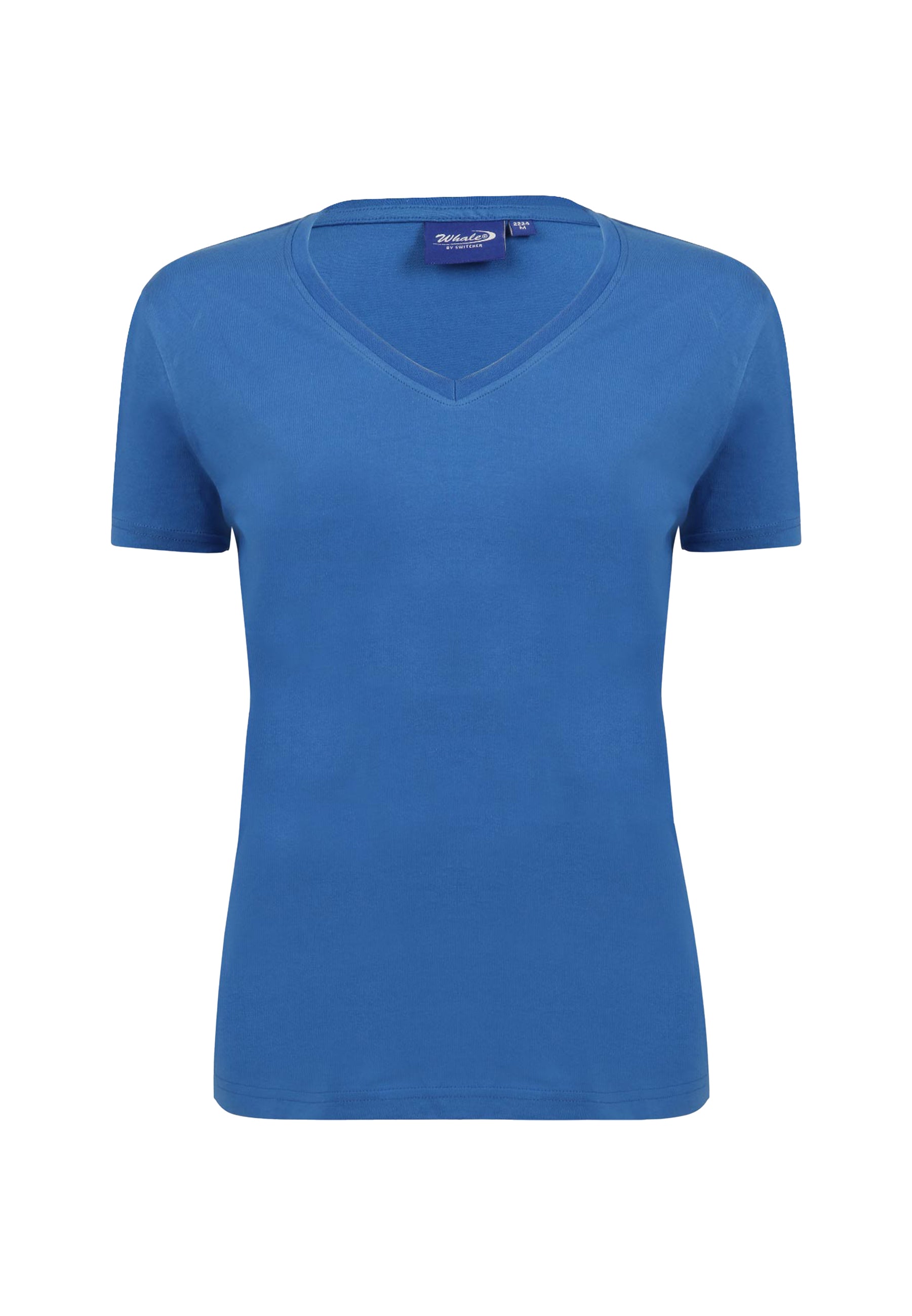Maglietta donna con scollo a V Balena