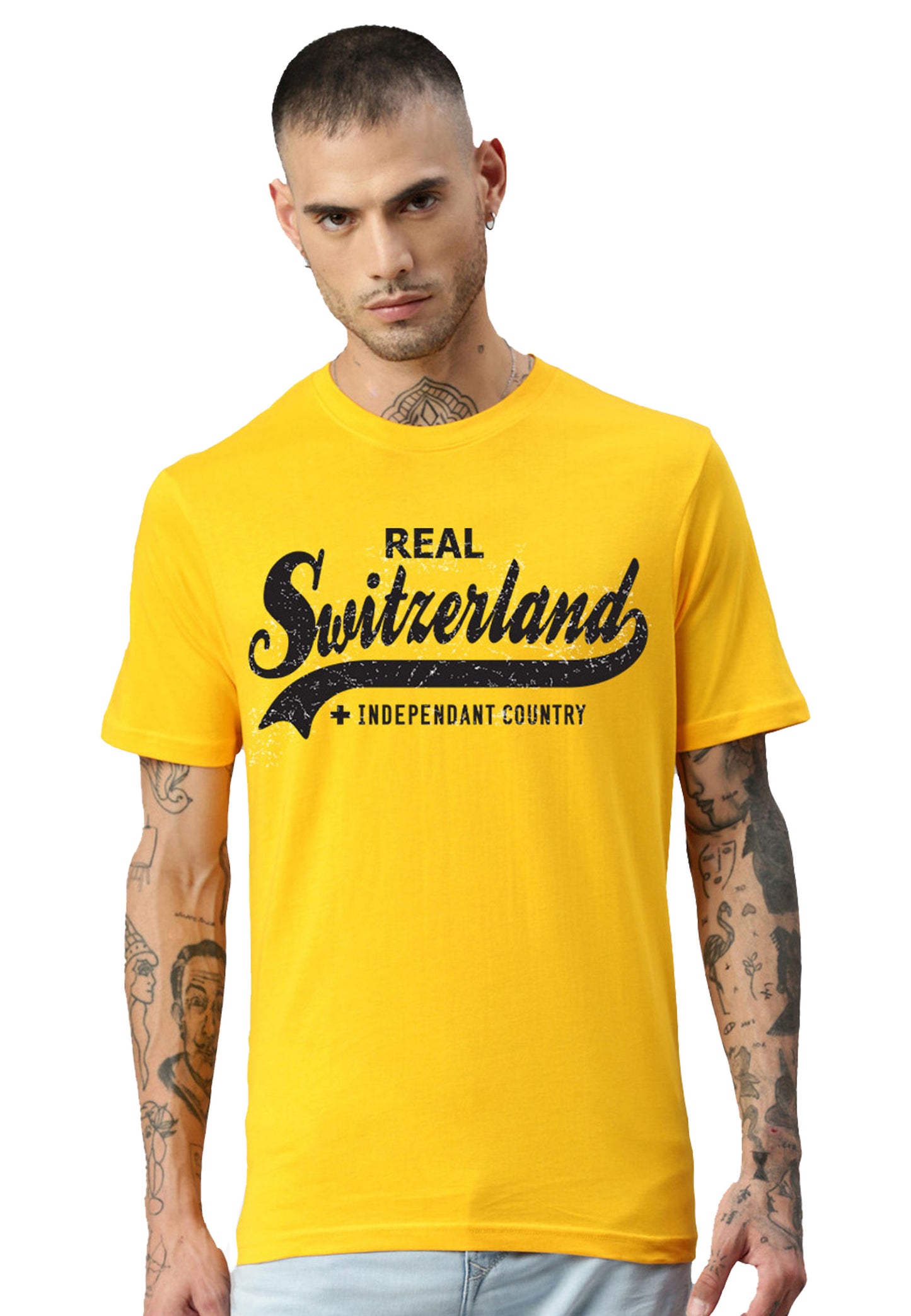 Camicia da commutazione Real Svizzera colore/53 jaune