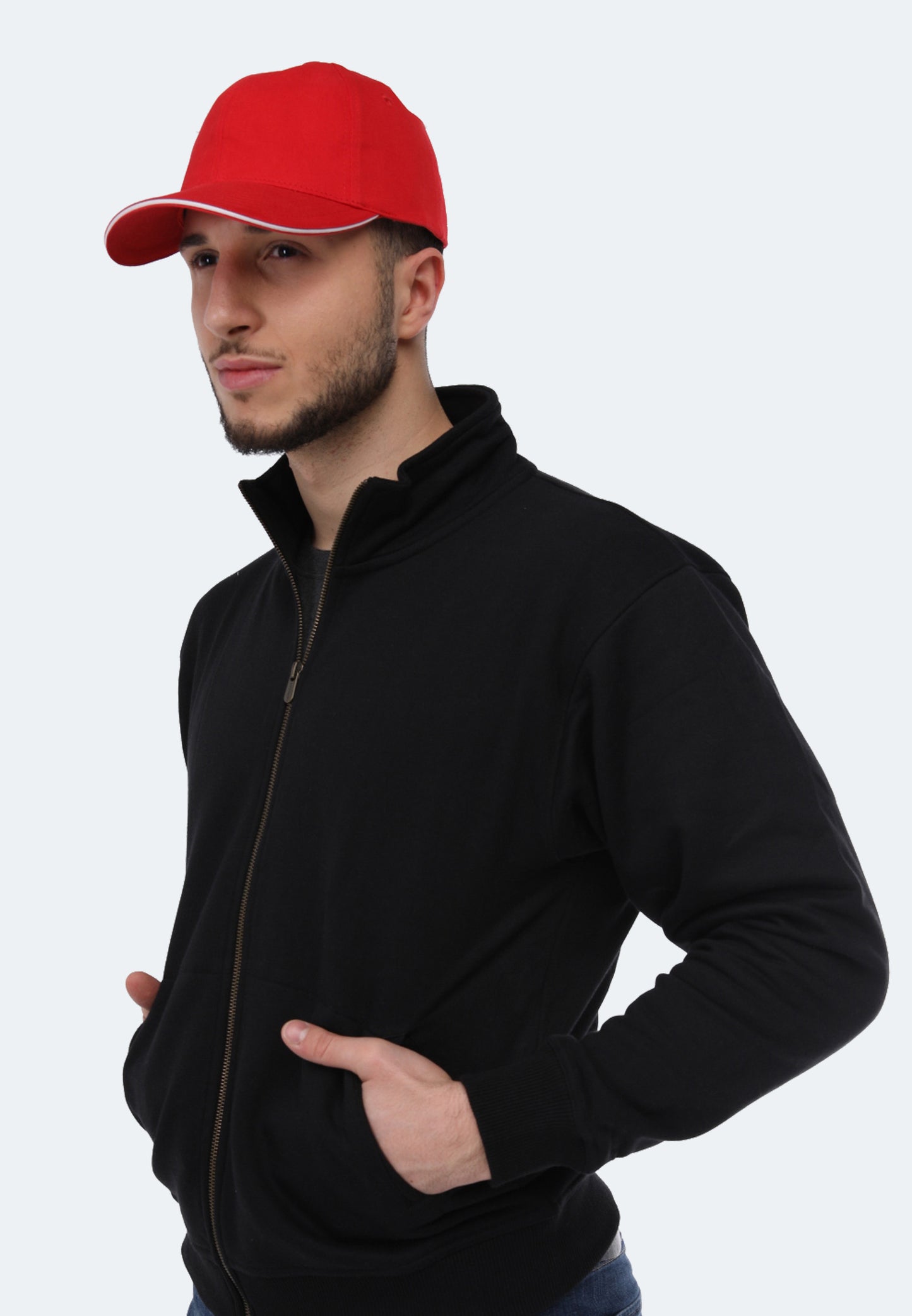 Cappello sandwich in twill Churchill