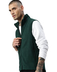 Gilet in pelliccia di fibra Cortina