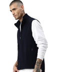 Gilet in pelliccia di fibra Cortina