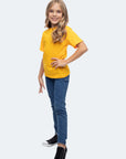 Camicia Switcher bambini colore baolino/giallo