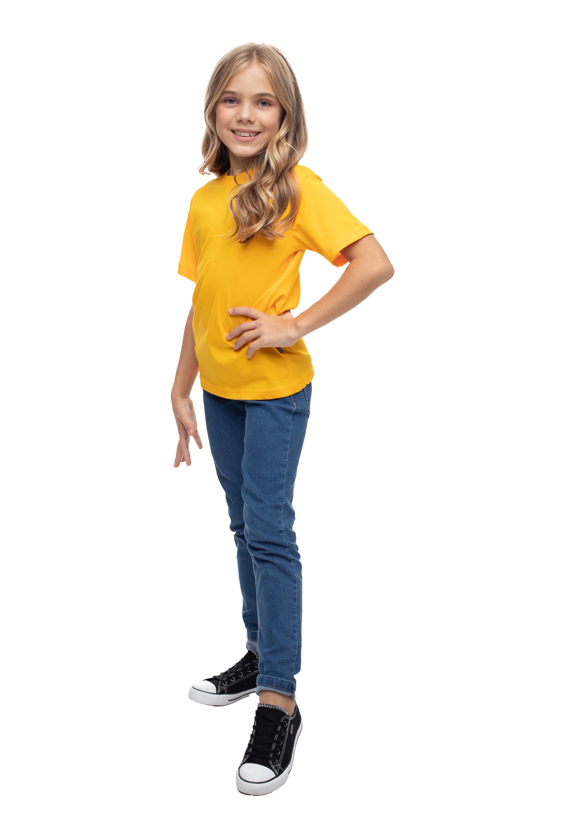 Camicia Switcher bambini colore baolino/giallo