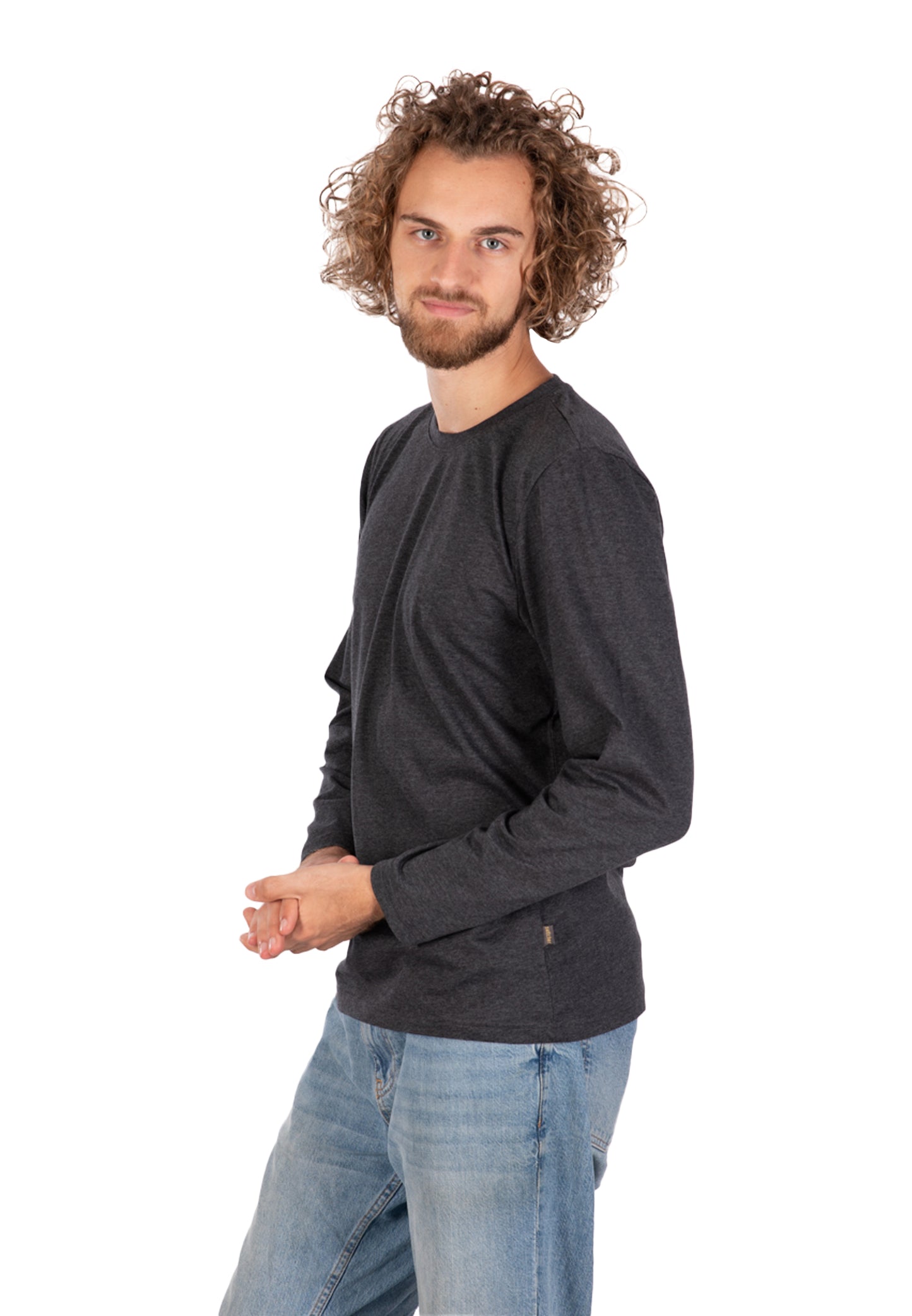 Switcher manica lunga loic color/41 noir chine