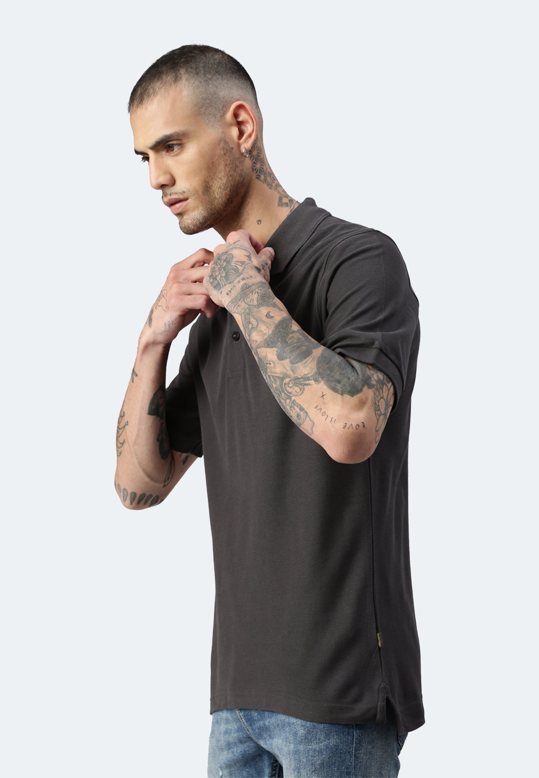 Polo Switcher uomo john colore/arsenico