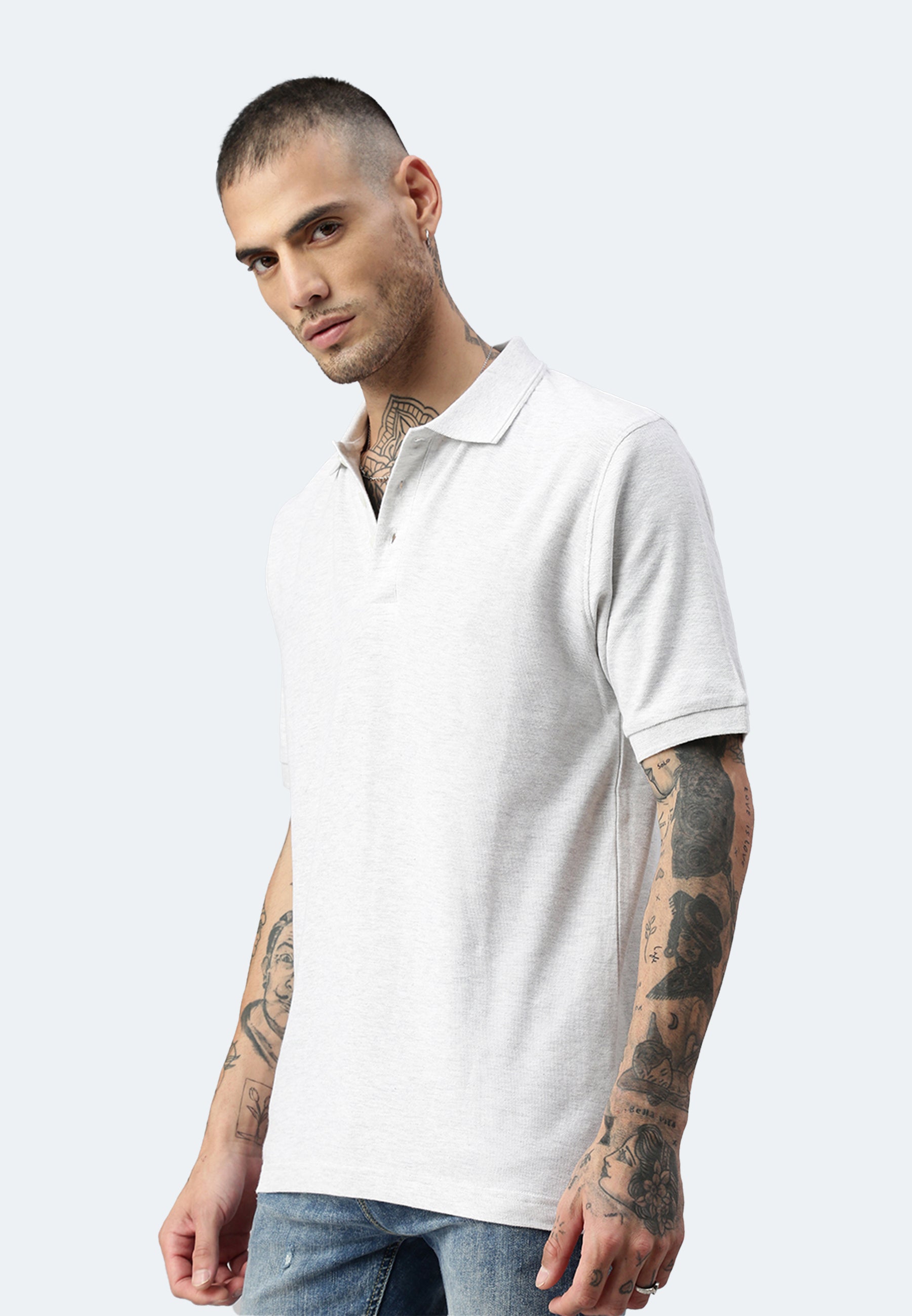 Switcher polo uomo john colore/blanc chine