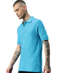 Polo da uomo Switcher color blu baia