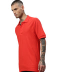 Polo da uomo Switcher color granatina