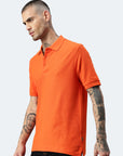 Polo da uomo Switcher color paprika
