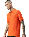 Polo da uomo Switcher color paprika