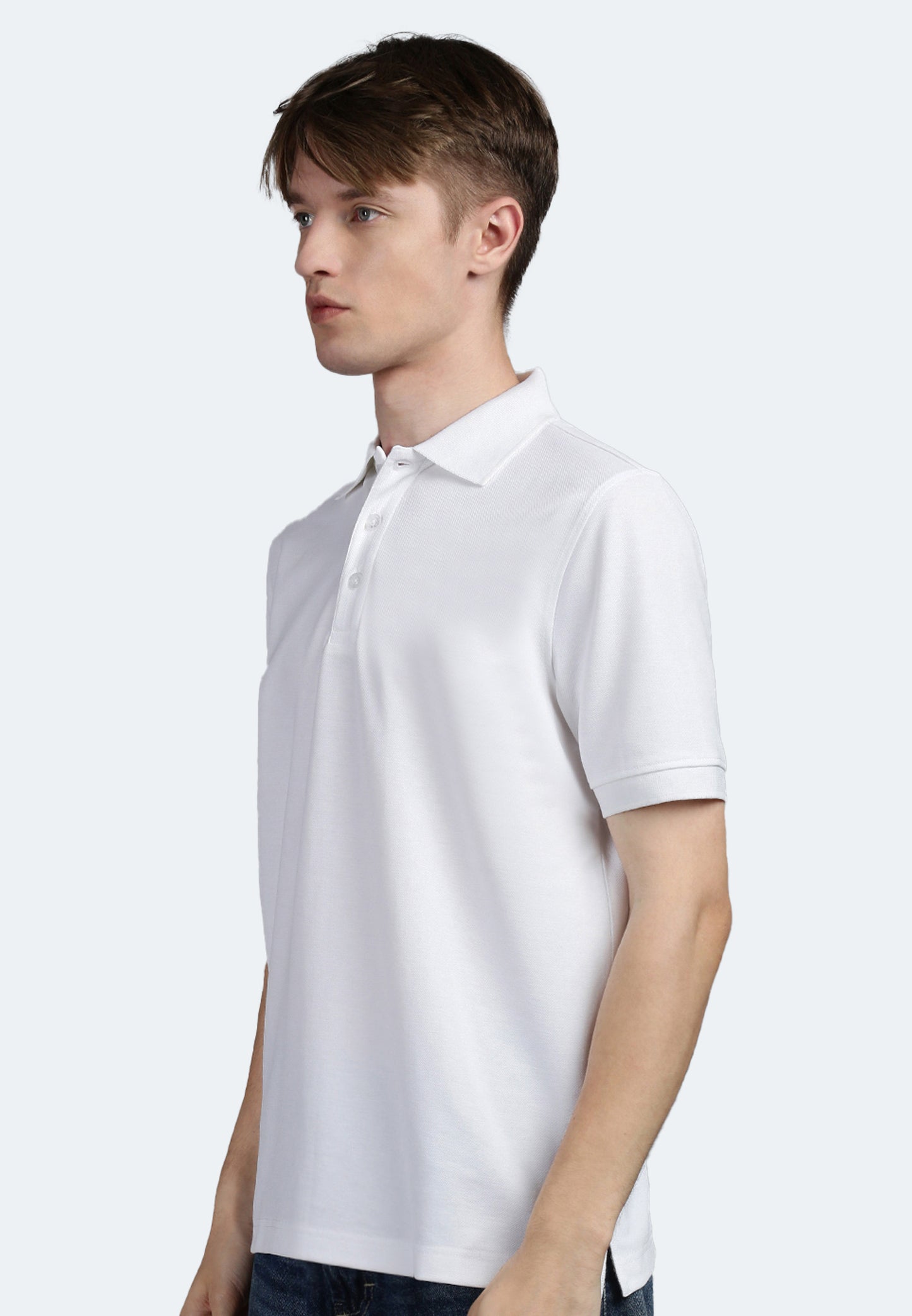 Switcher polo uomo sammy colore/1 blanc