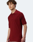 Polo da uomo Switcher Samuel color/bordeaux