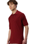 Polo da uomo Switcher Samuel color/bordeaux