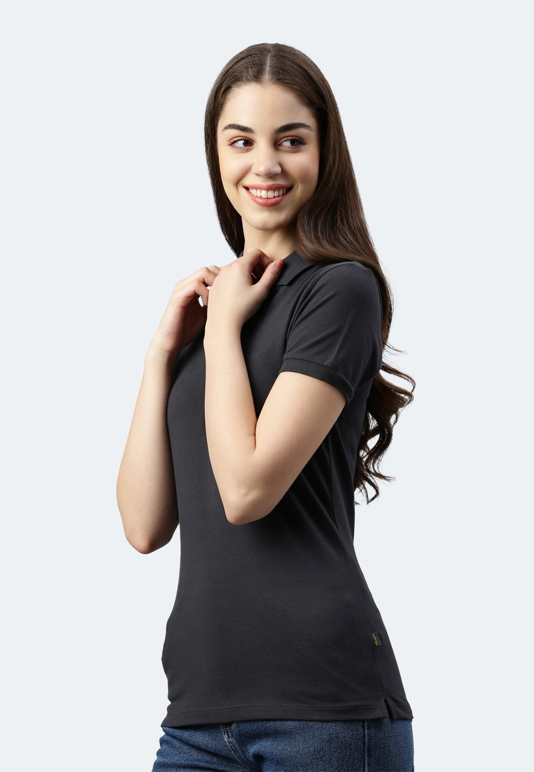 Switcher Lady polo stacy colore/arsenico