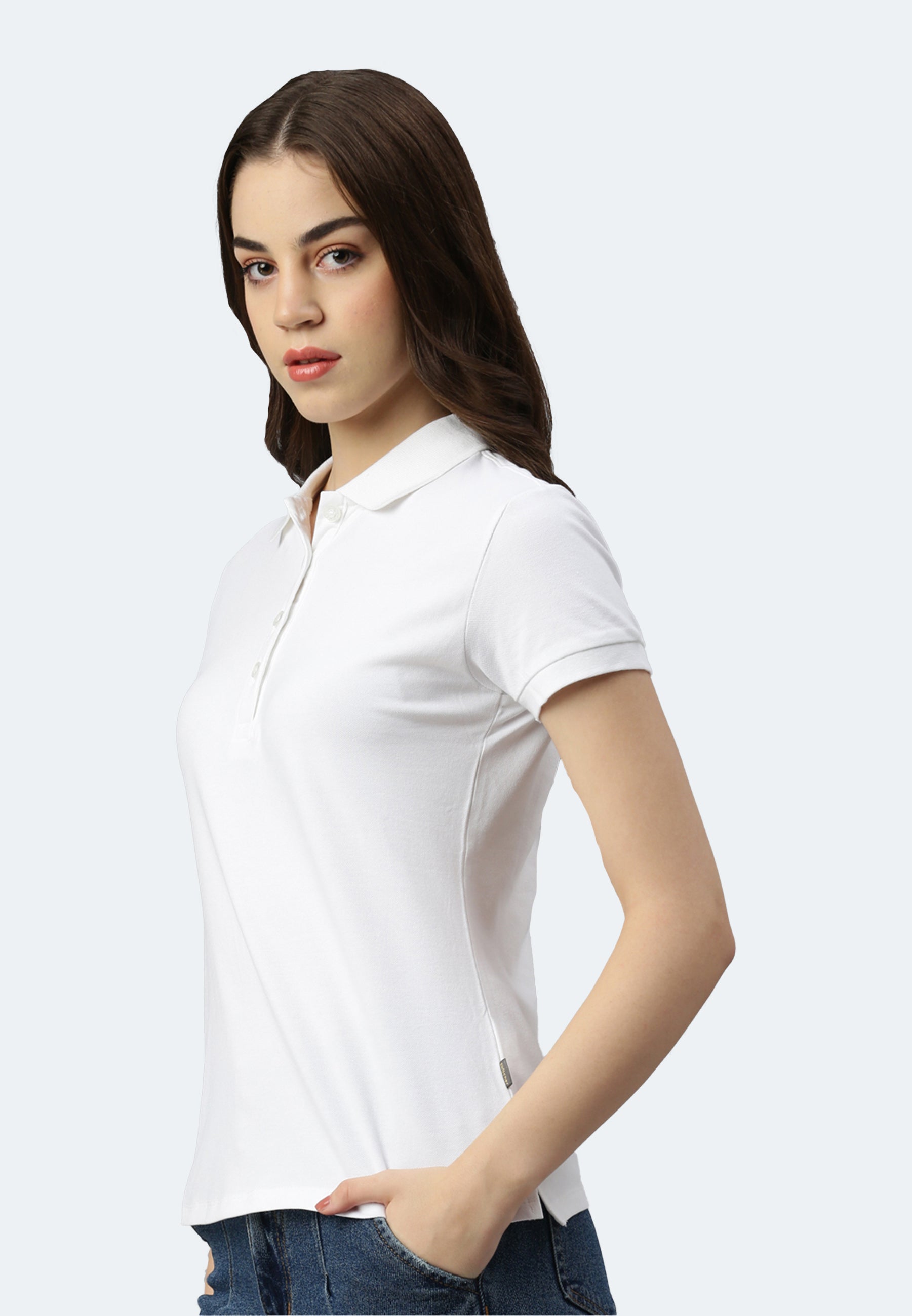 Switcher Lady polo stacy colore/bianco