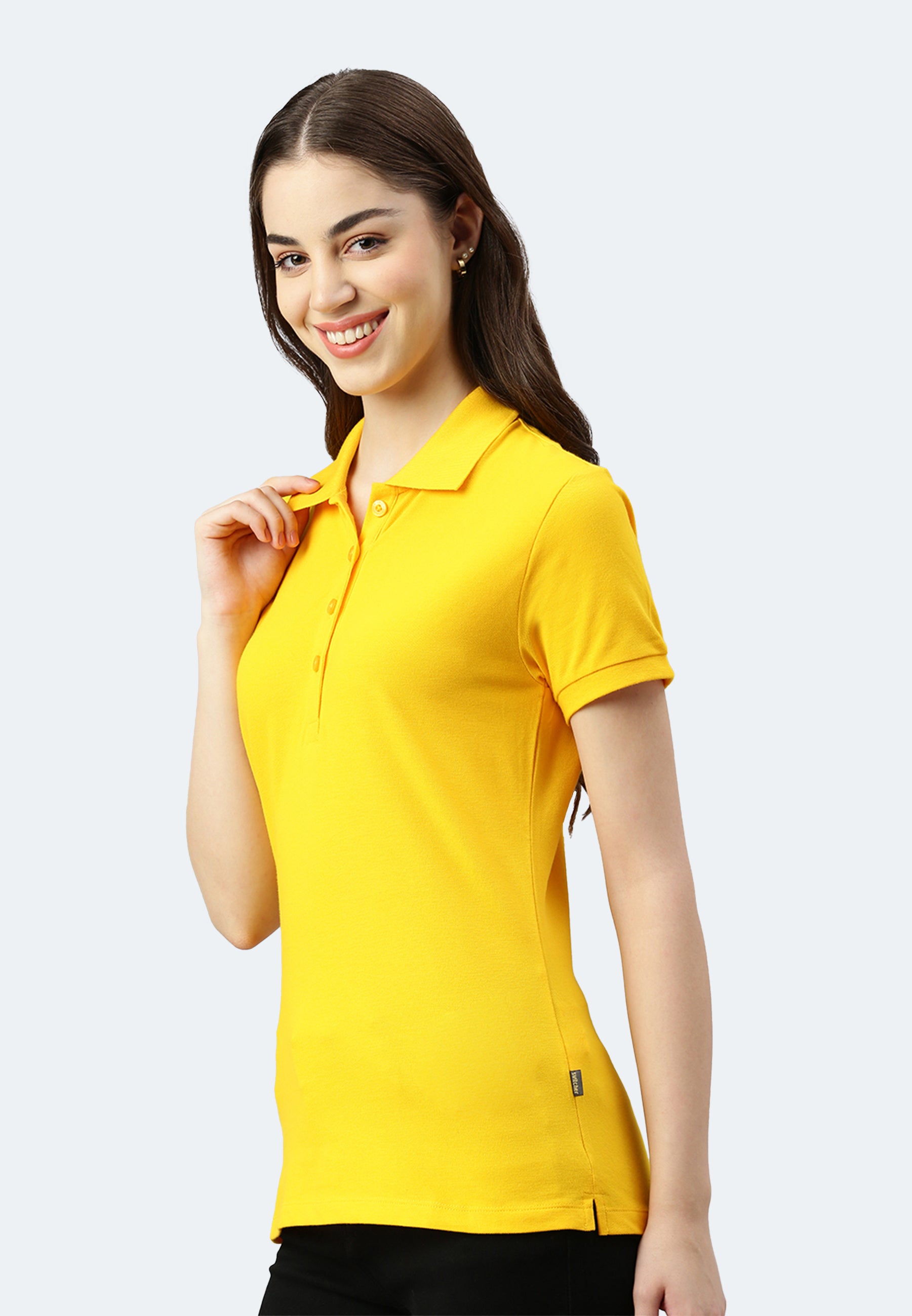 Switcher Lady polo stacy colore/giallo