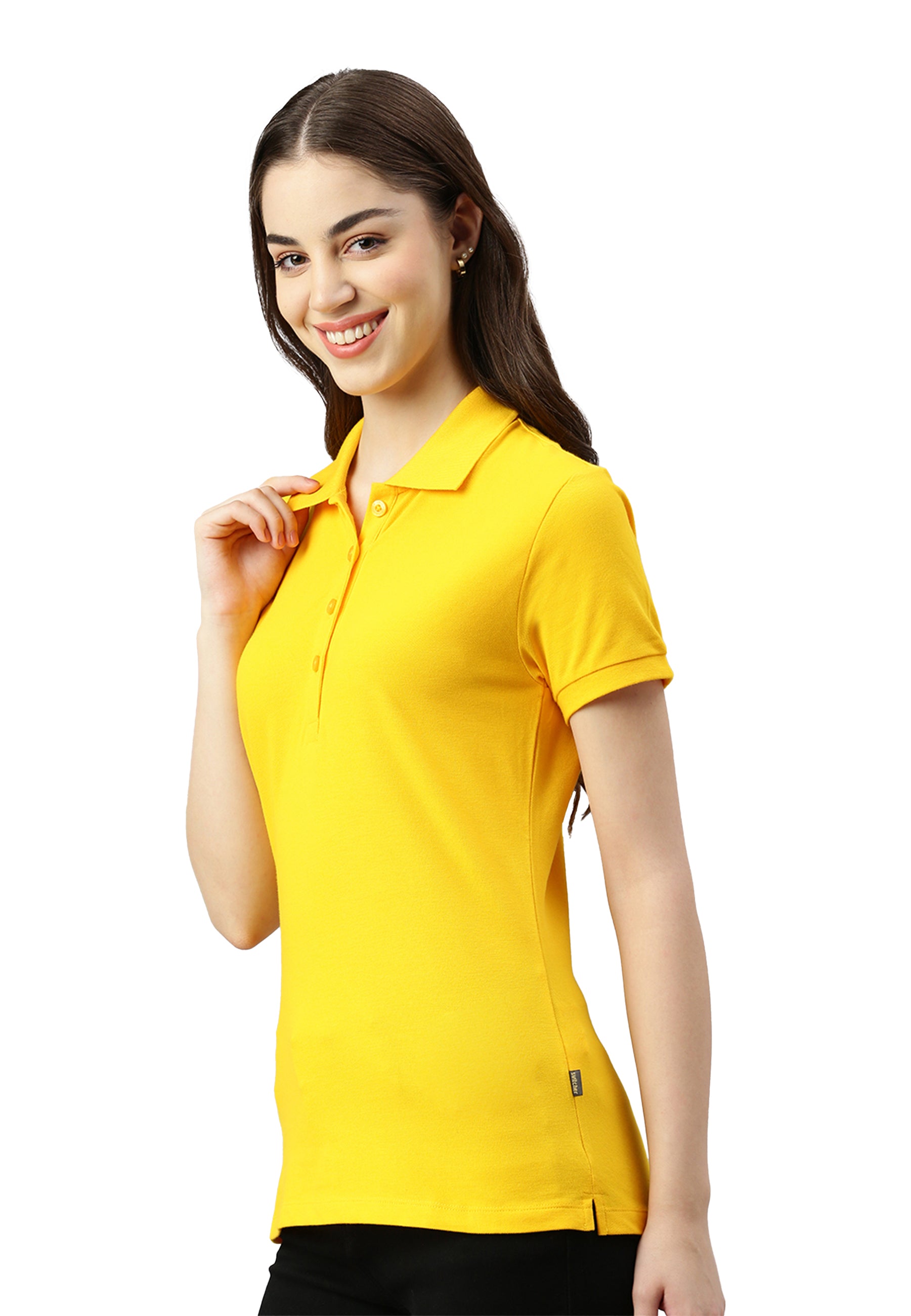 Switcher Lady polo stacy colore/giallo