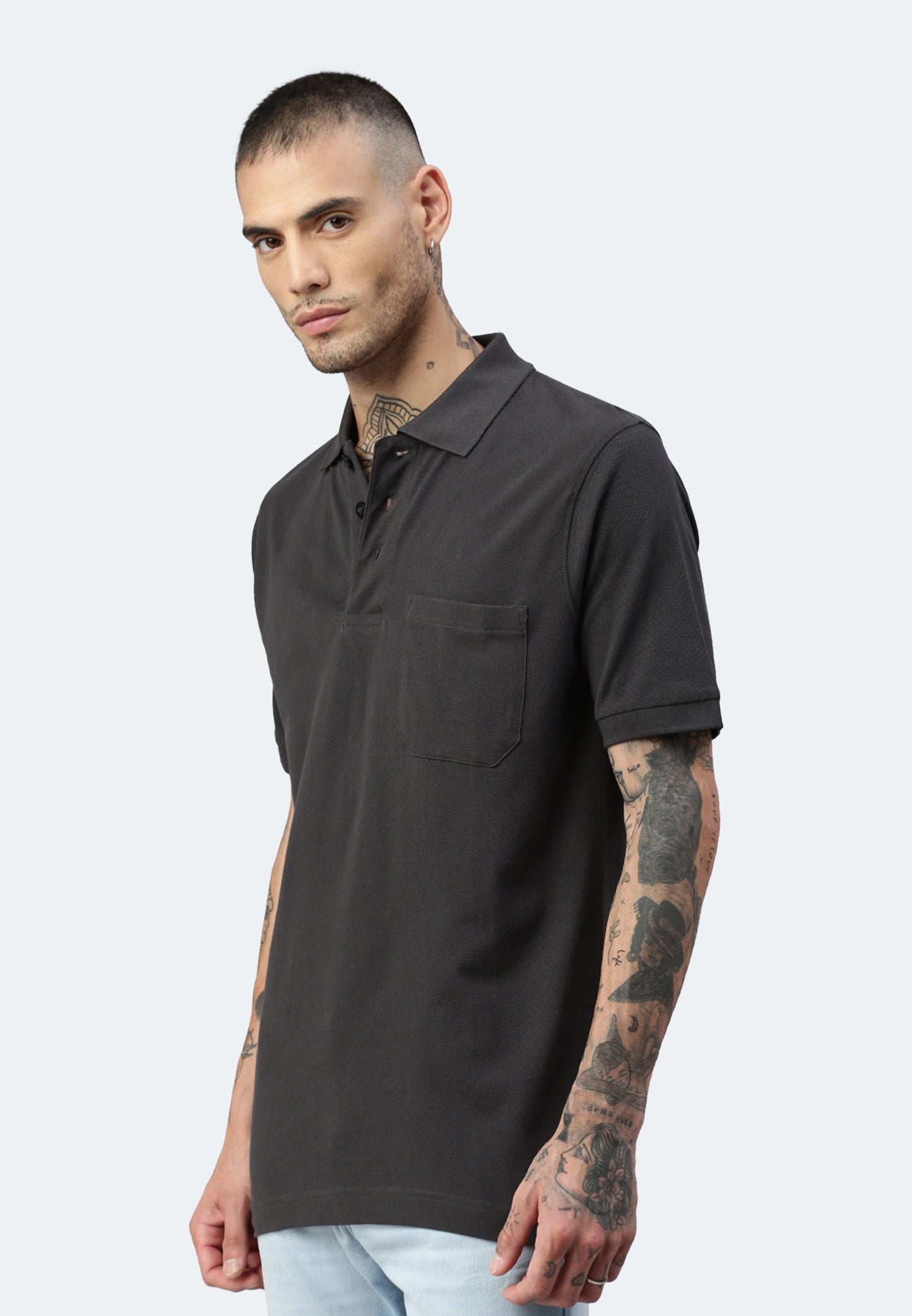 Switcher pocket polo colore balena/410 arsenico