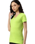 Maglietta donna con scollo a V Balena