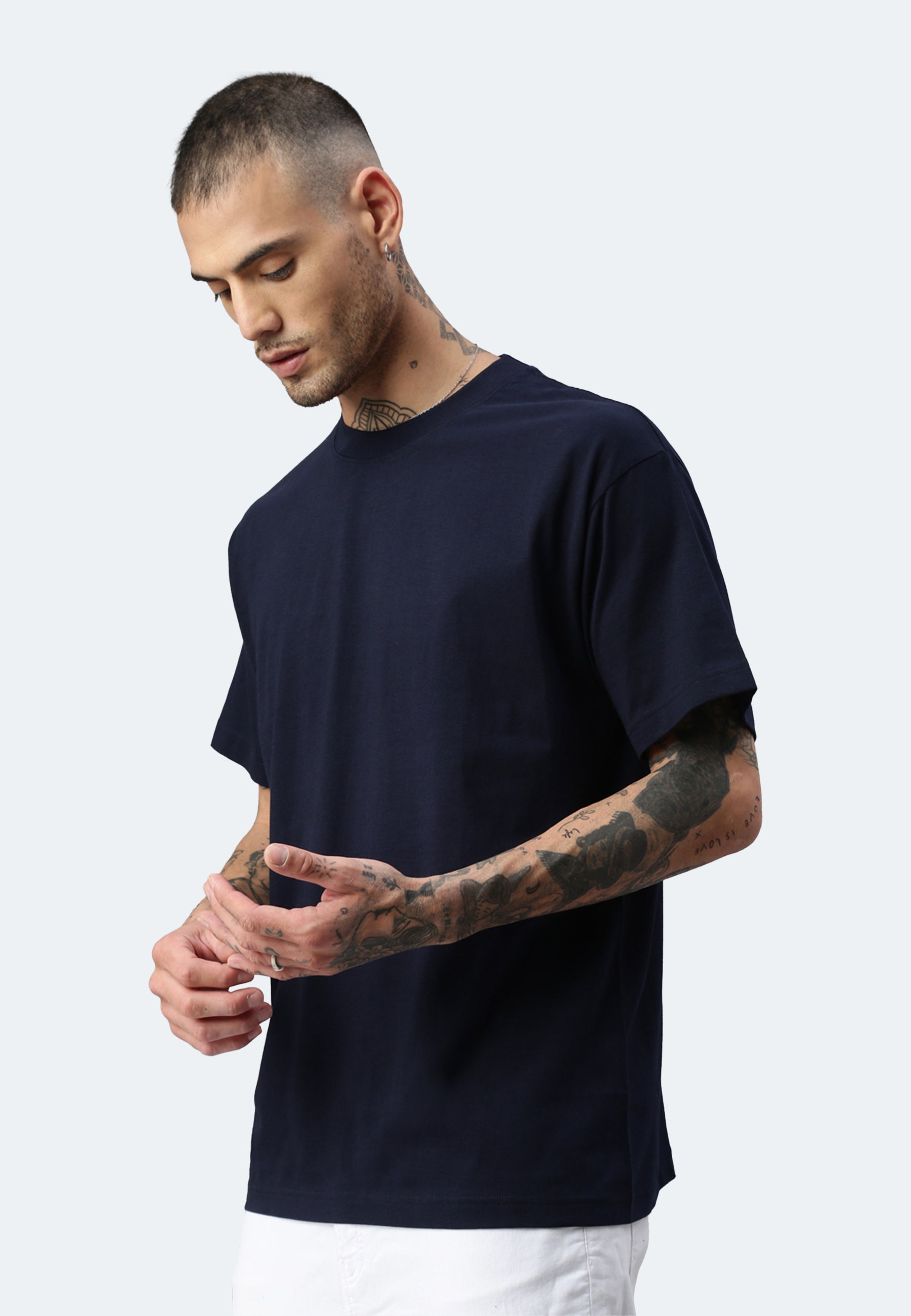Maglietta oversize con balena