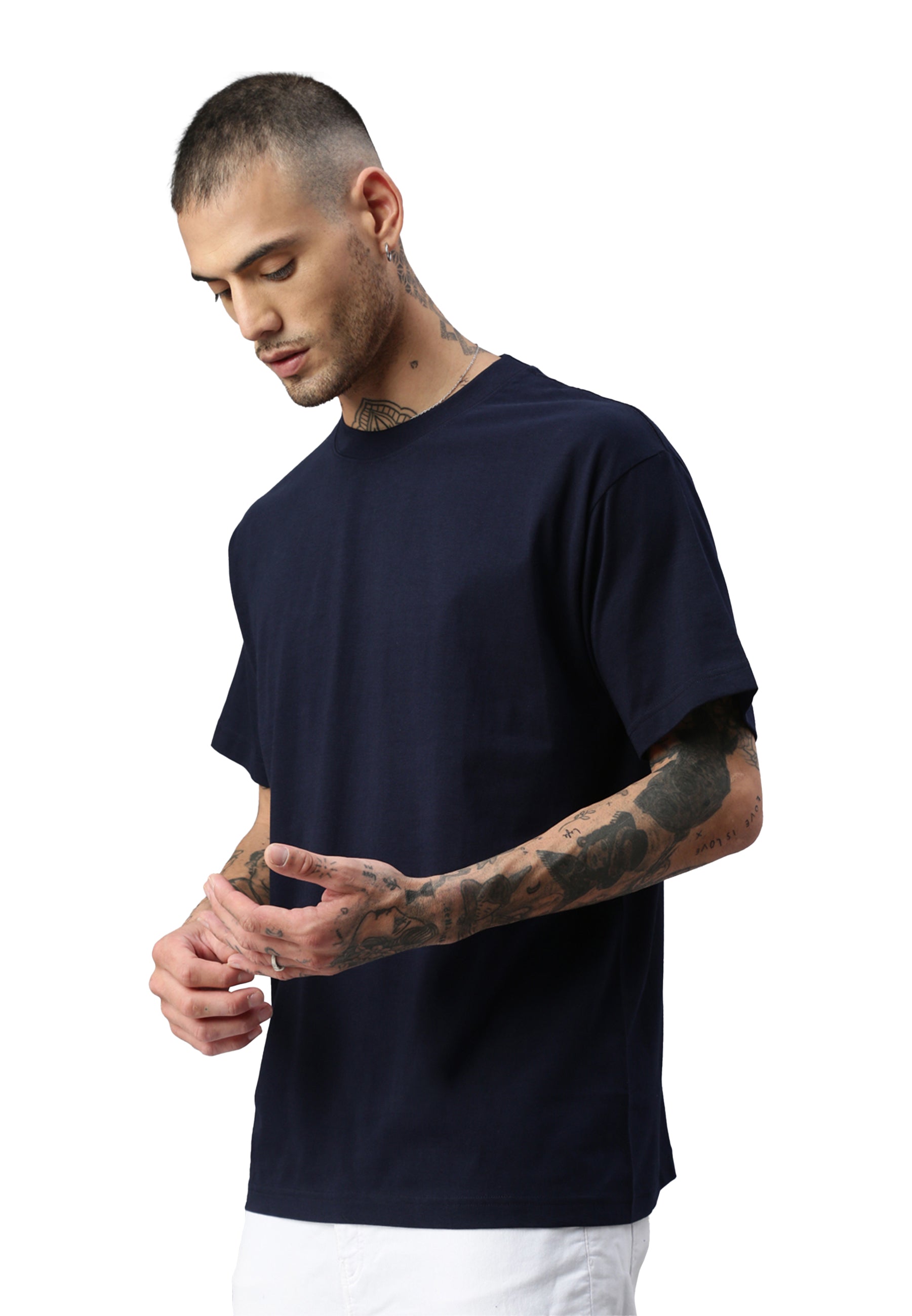 Maglietta oversize con balena