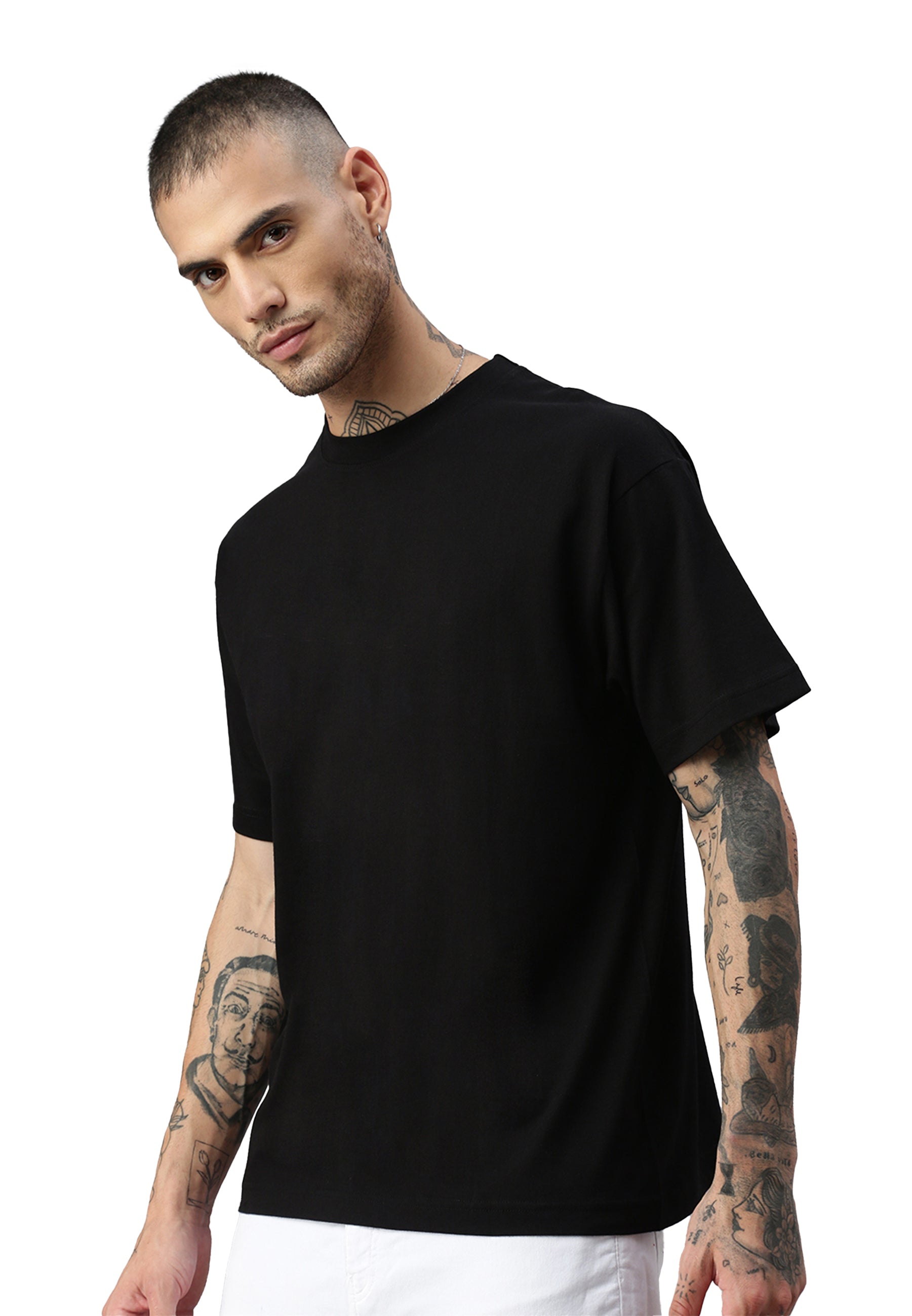 Maglietta oversize con balena
