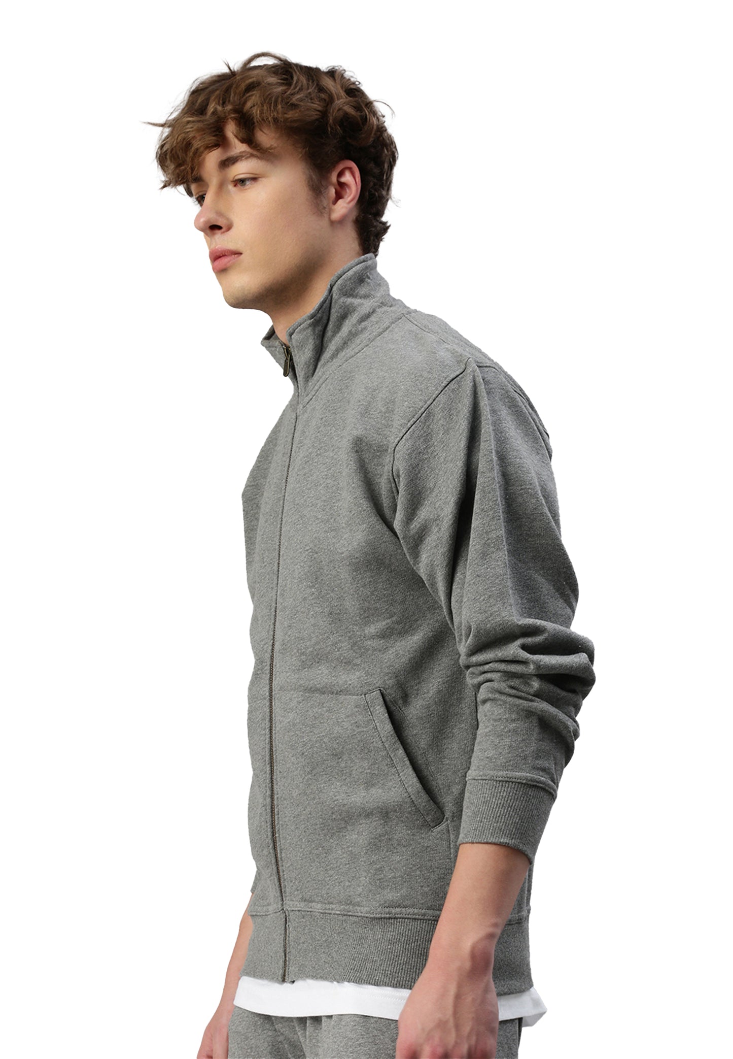 Switcher zip-hoodie uomo miami color/672 ebano chine