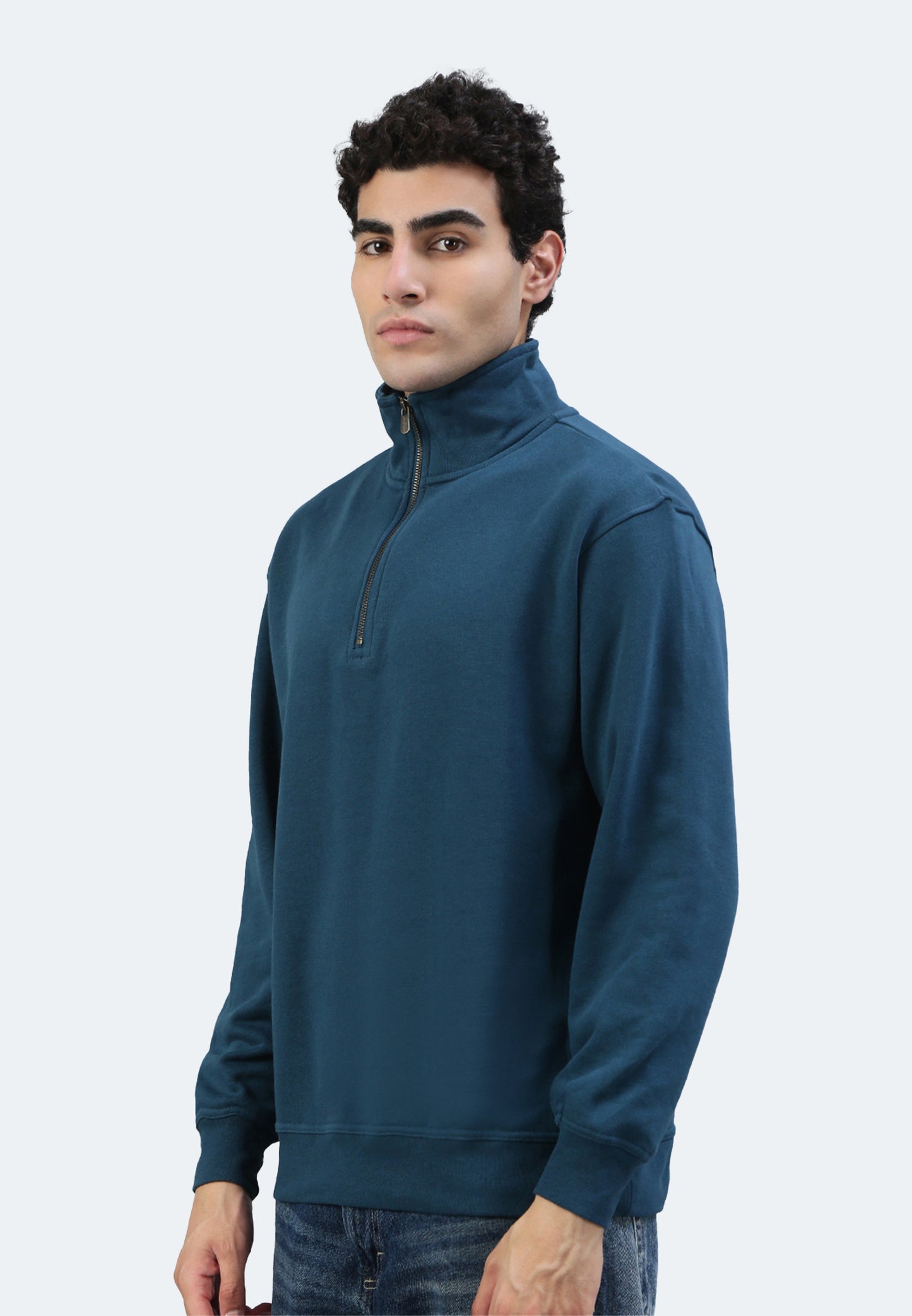 Felpa Switcher da uomo Oslo colore/245 petrolio