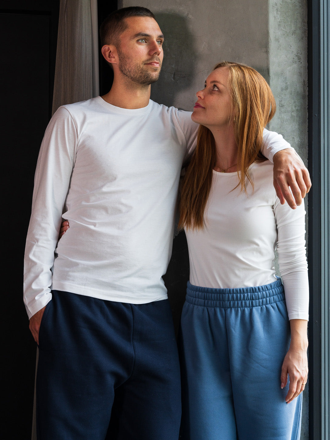 Switcher manica lunga loic color/1 blanc