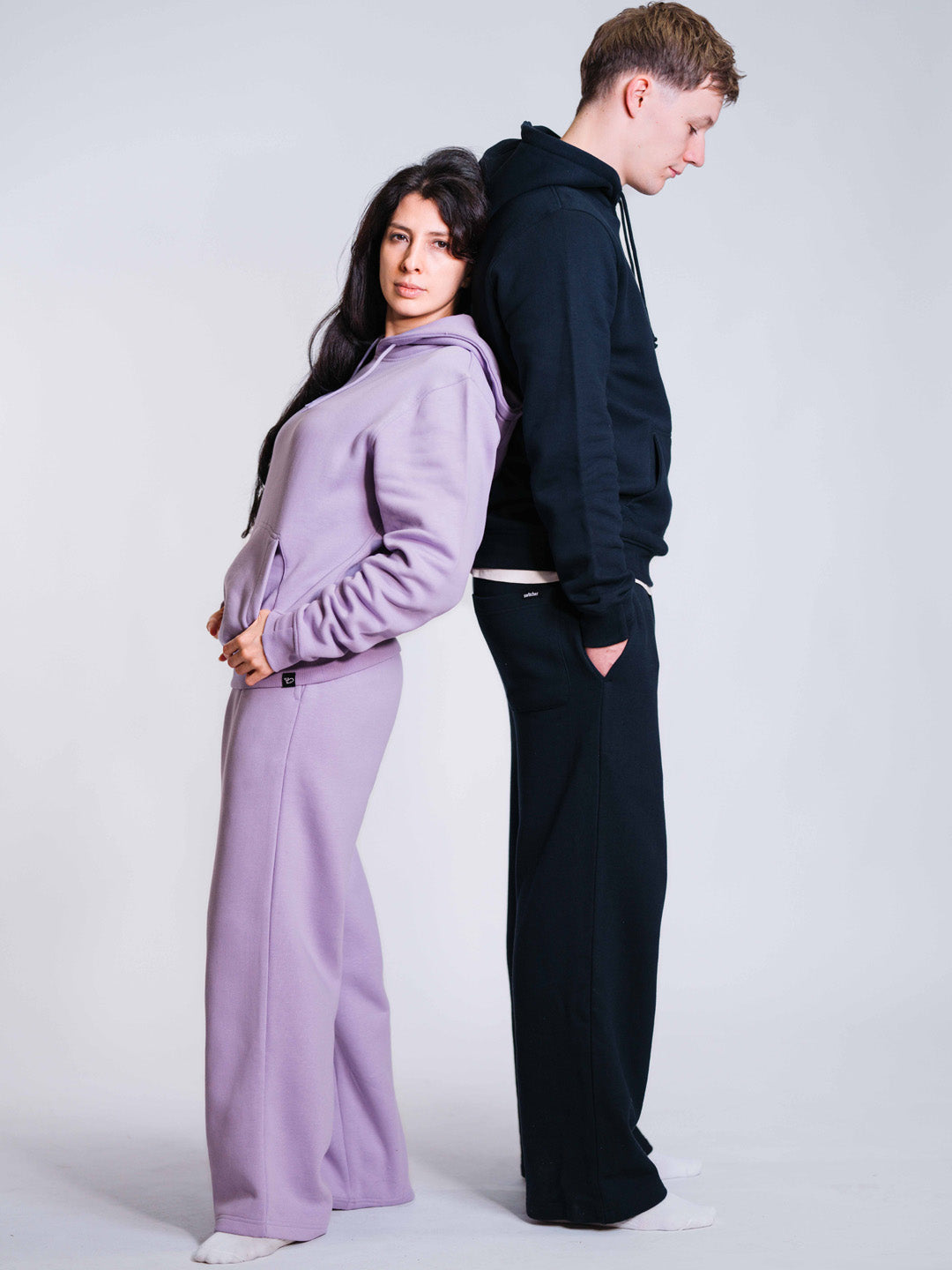 Amine - Jogger a gamba aperta