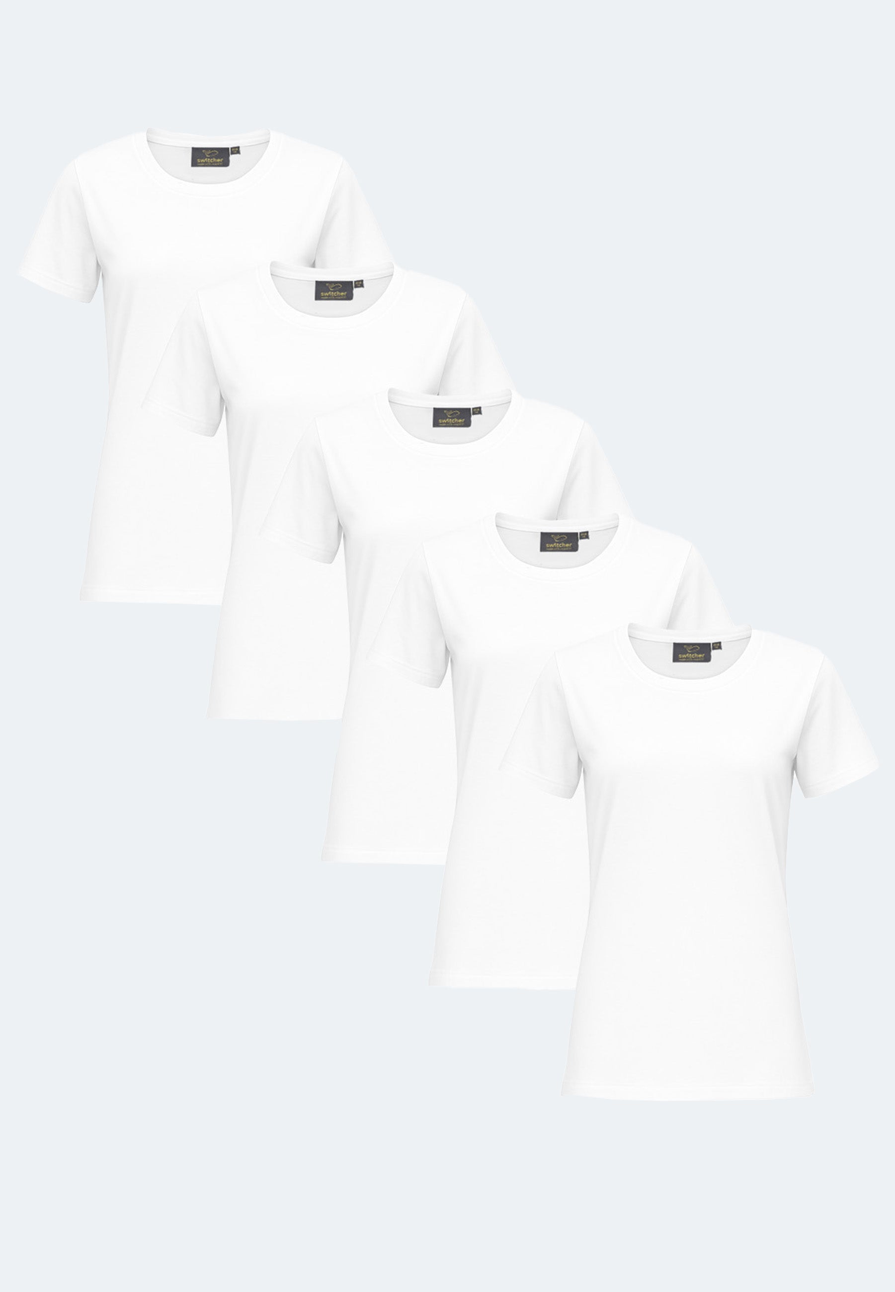 Maglietta da 5 pezzi Lady Gaia biologica