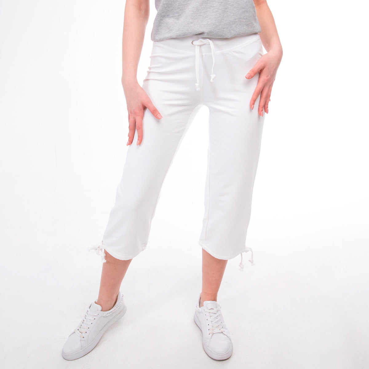 donna-conny-cotone organico-34-pantaloni-bianco-zoomin