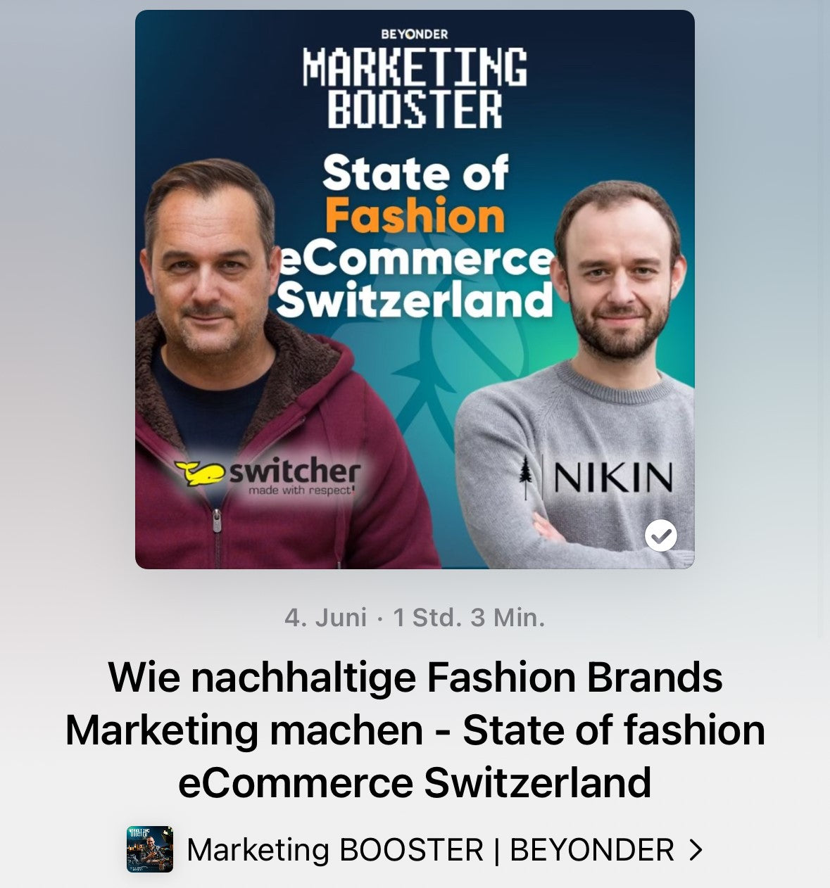 Come i marchi della moda sostenibile fanno marketing - Stato dell'eCommerce della moda in Svizzera