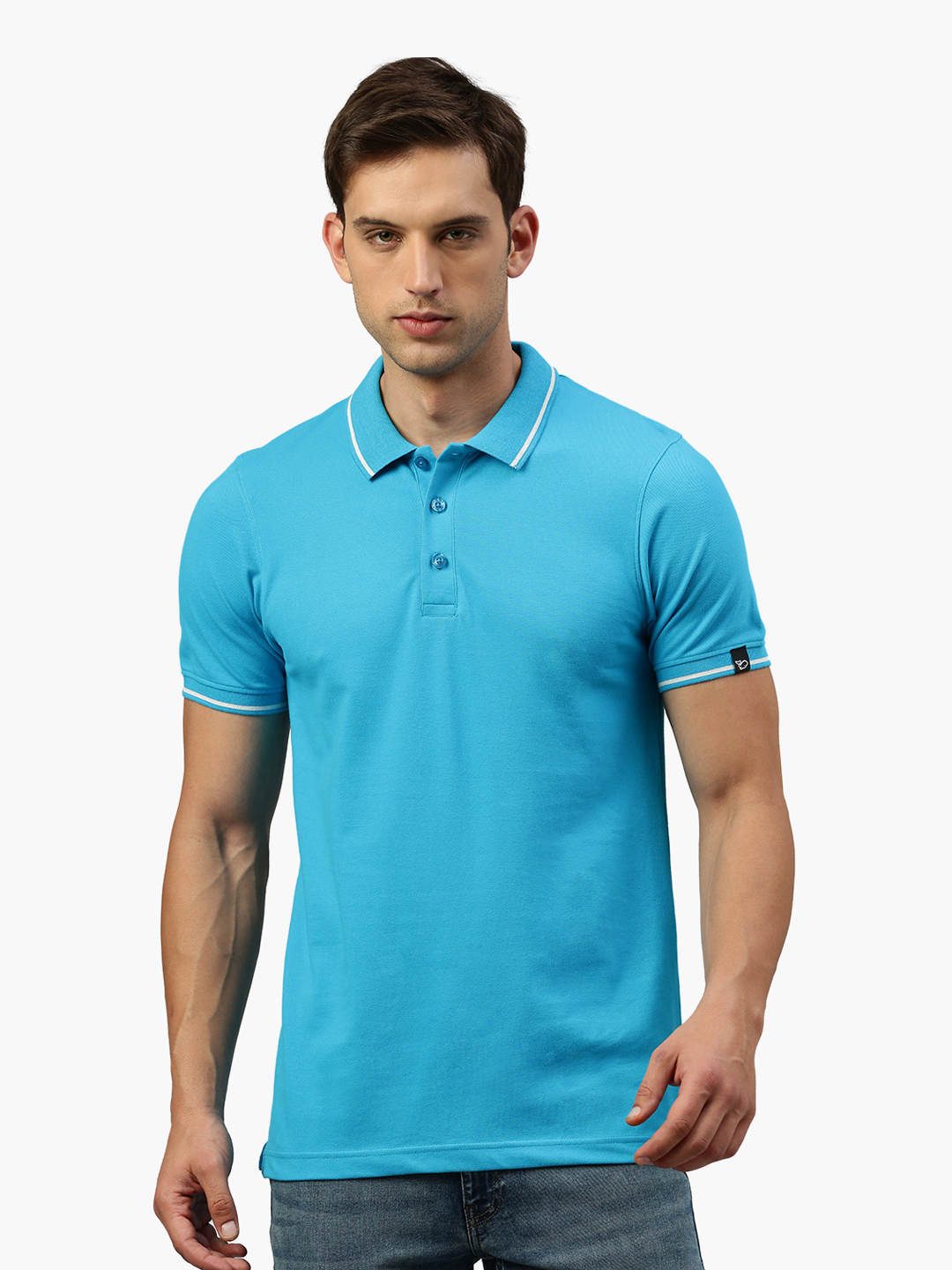 Polo Switcher da uomo ben color/blue bay