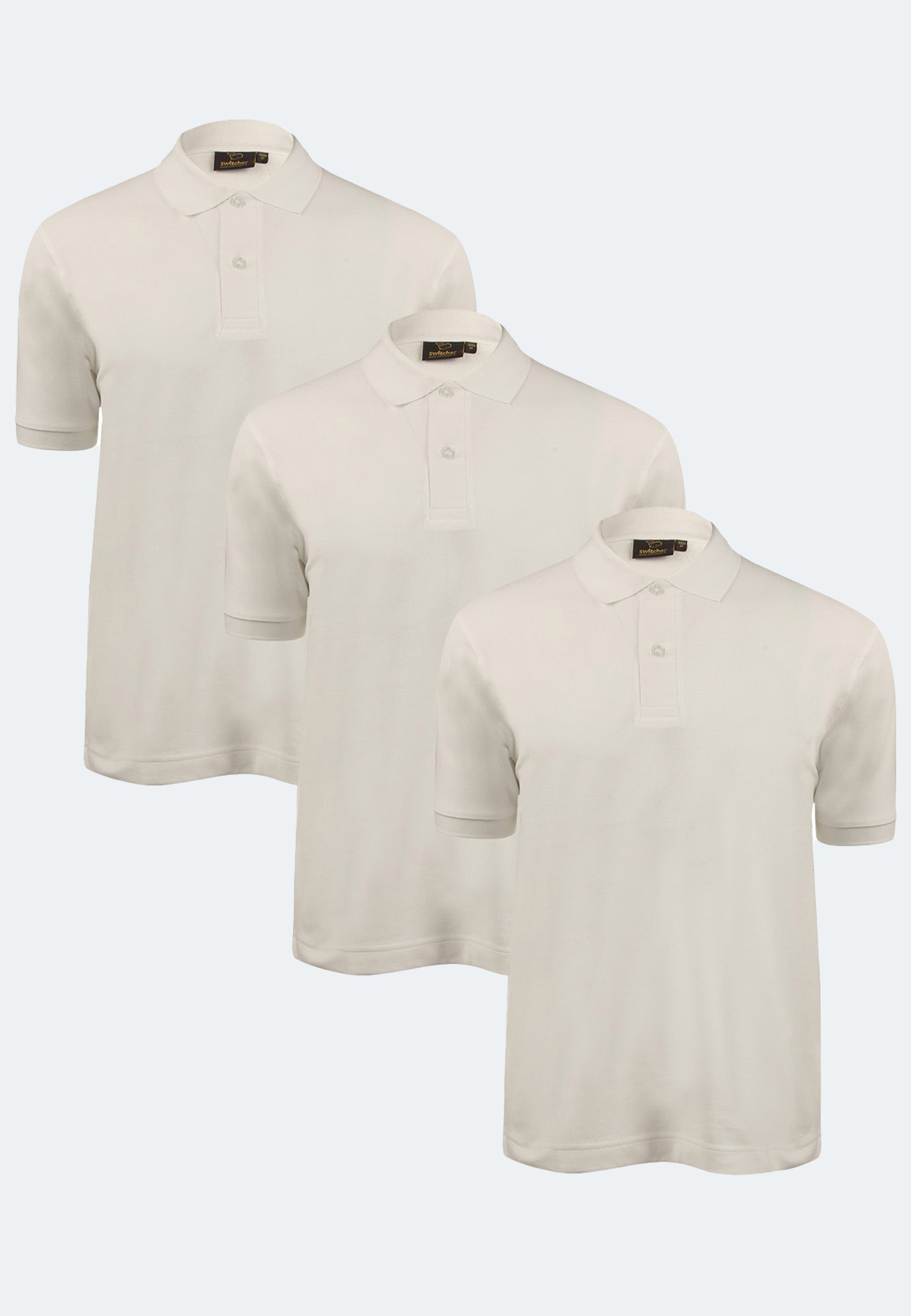Switcher polo uomo samuel color/1 blanc