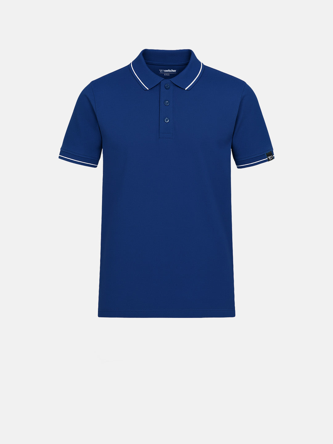 Polo a contrasto con elastan Ben