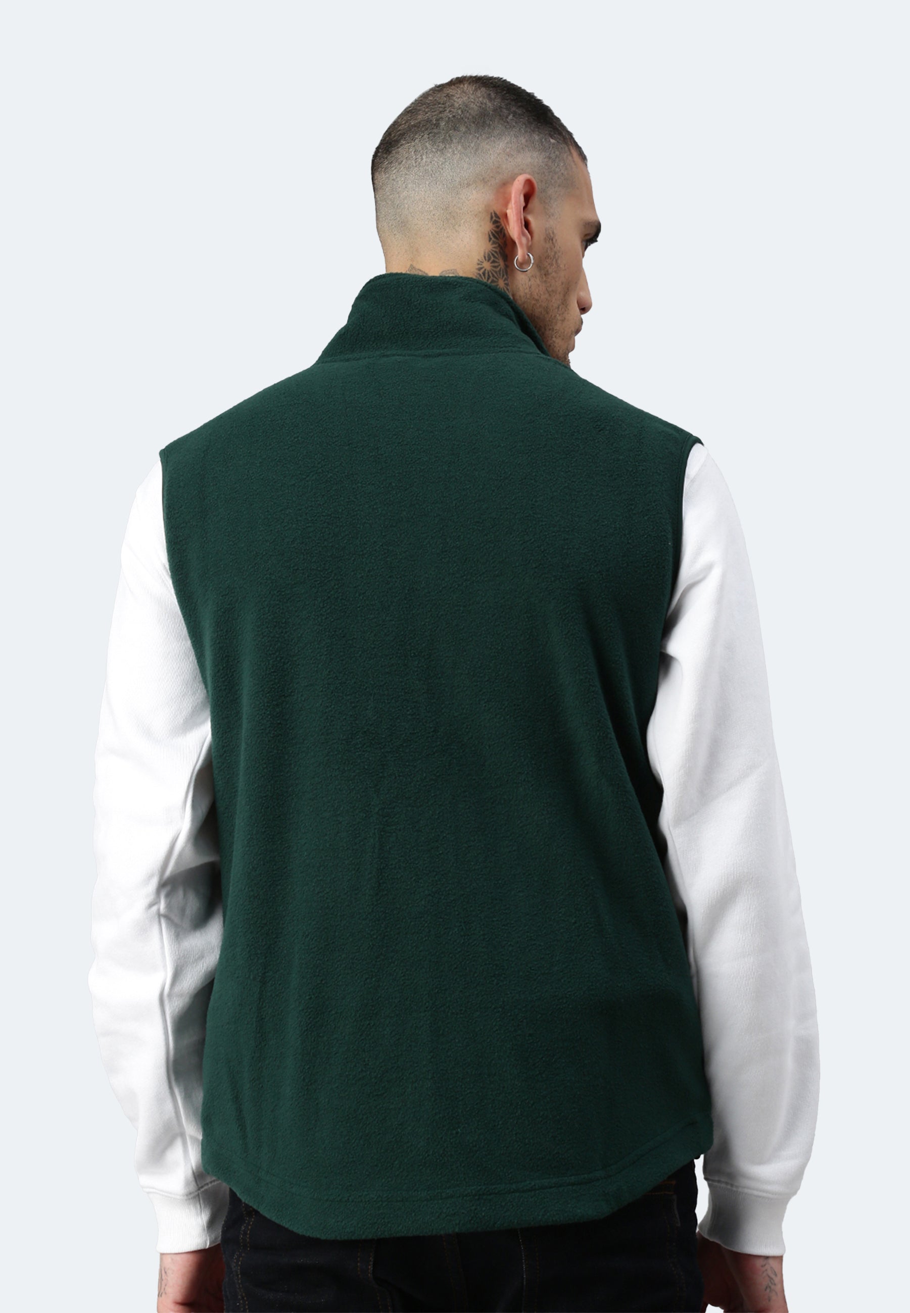 Gilet in pelliccia di fibra Cortina