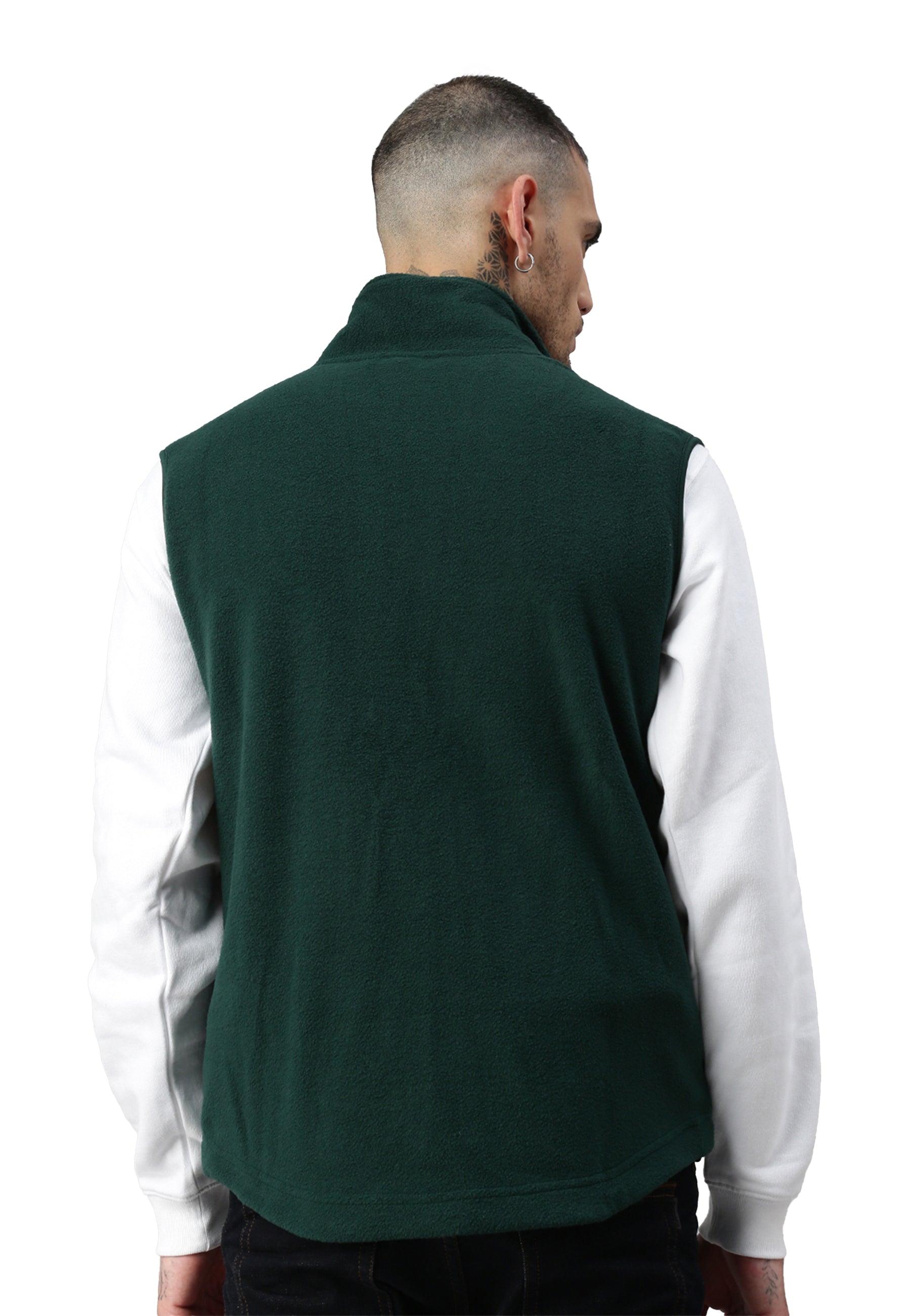 Gilet in pelliccia di fibra Cortina