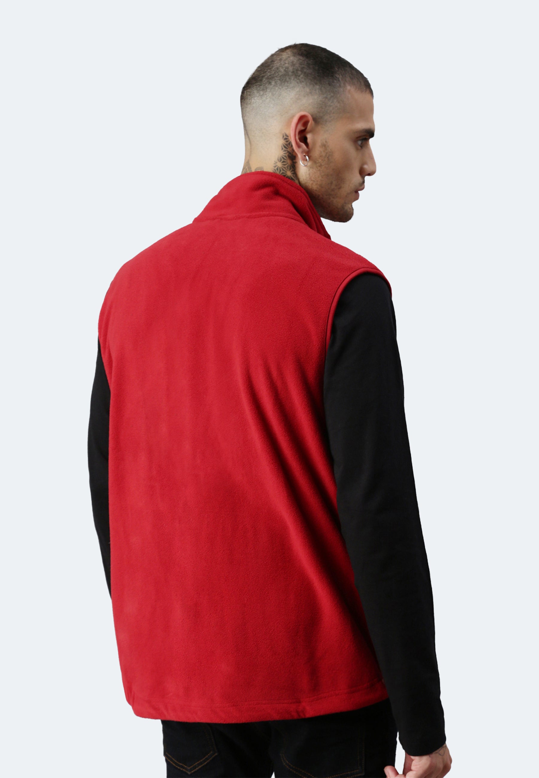 Gilet in pelliccia di fibra Cortina