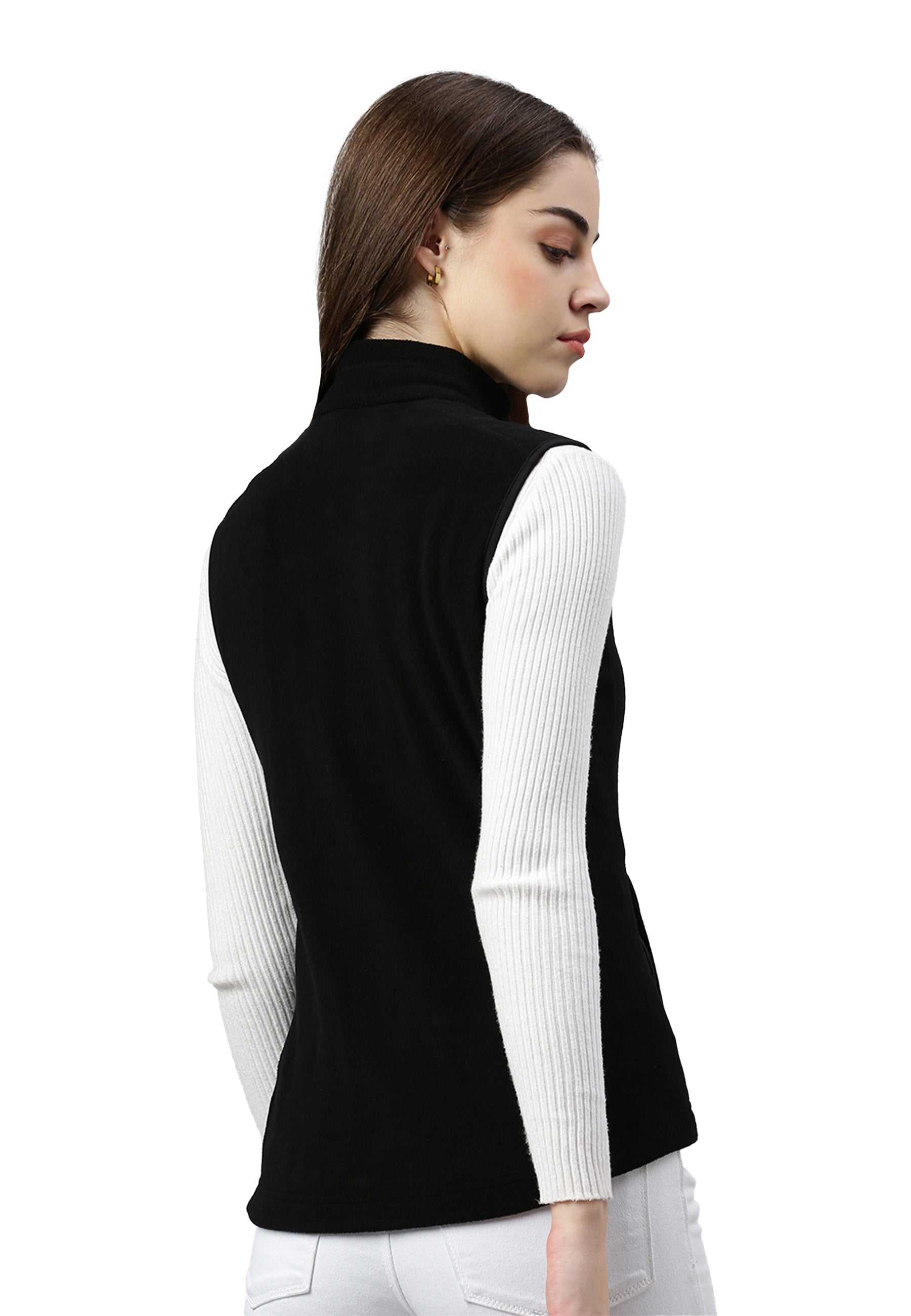 Gilet in pelliccia di fibra Helsinki