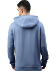 Switcher felpa con cappuccio da uomo colore casablanca/blu elementare