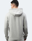 Switcher felpa con cappuccio da uomo colore casablanca/gris chine
