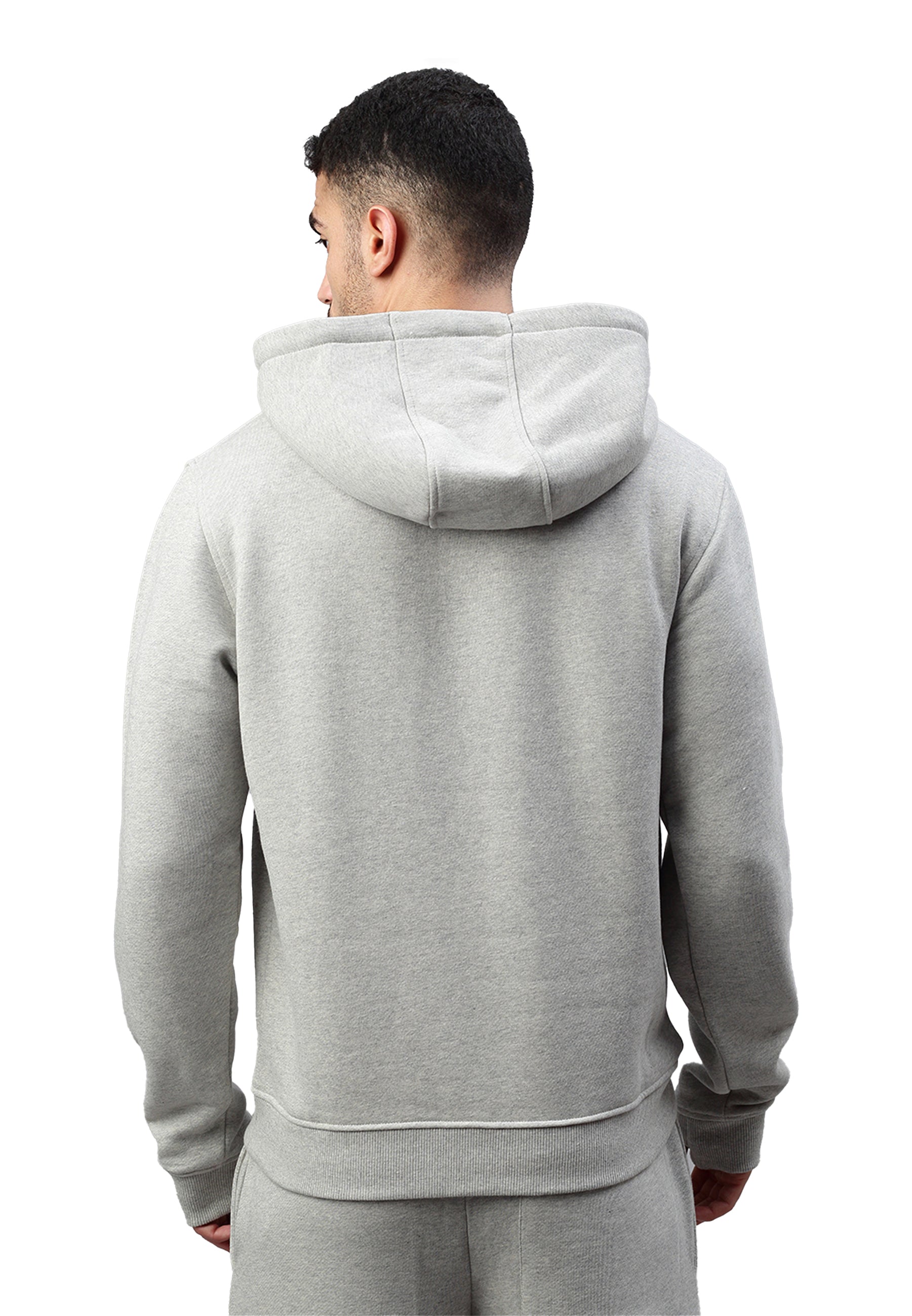 Switcher felpa con cappuccio da uomo colore casablanca/gris chine