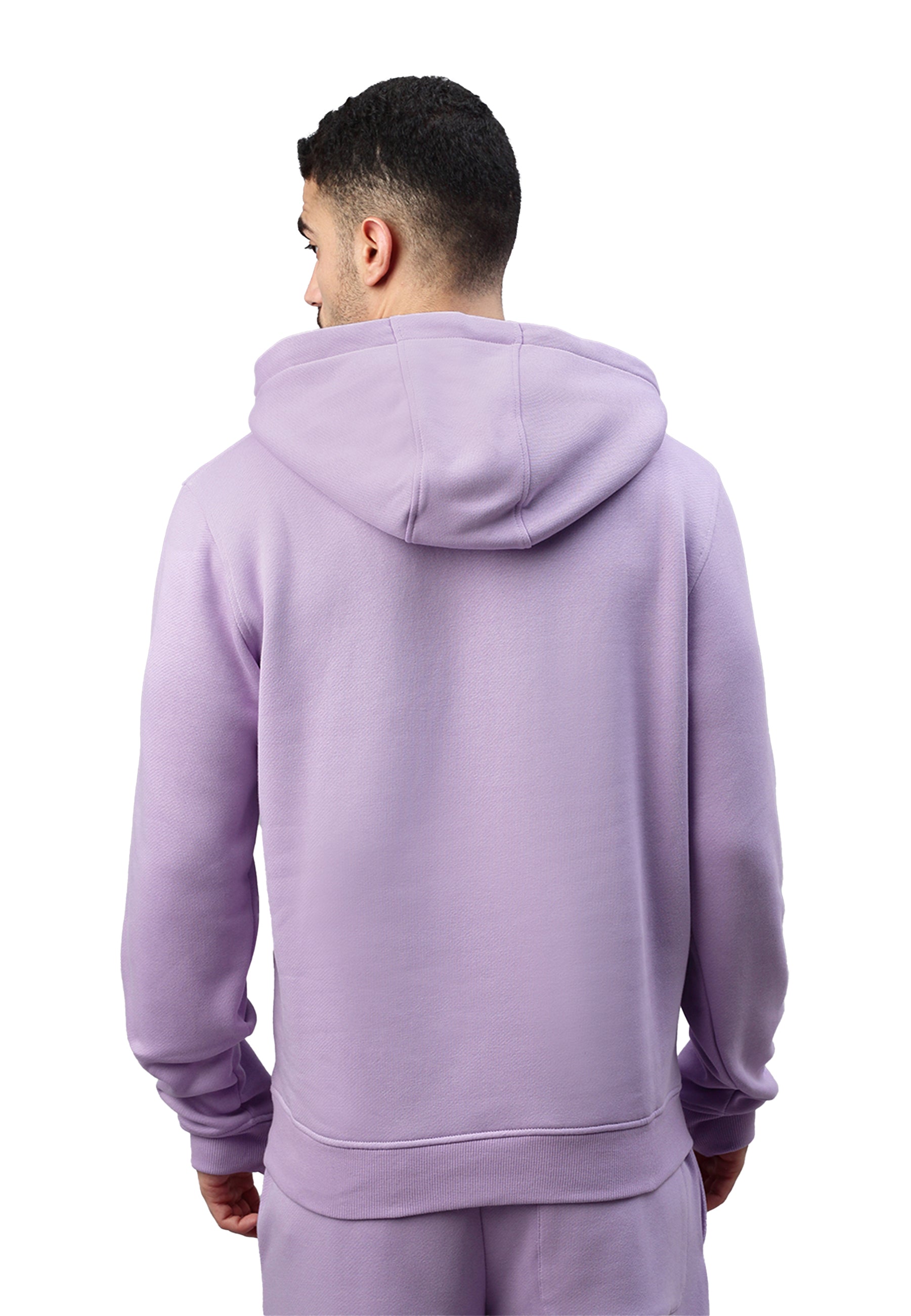 Felpa Switcher con cappuccio da uomo colore casablanca/lavanda