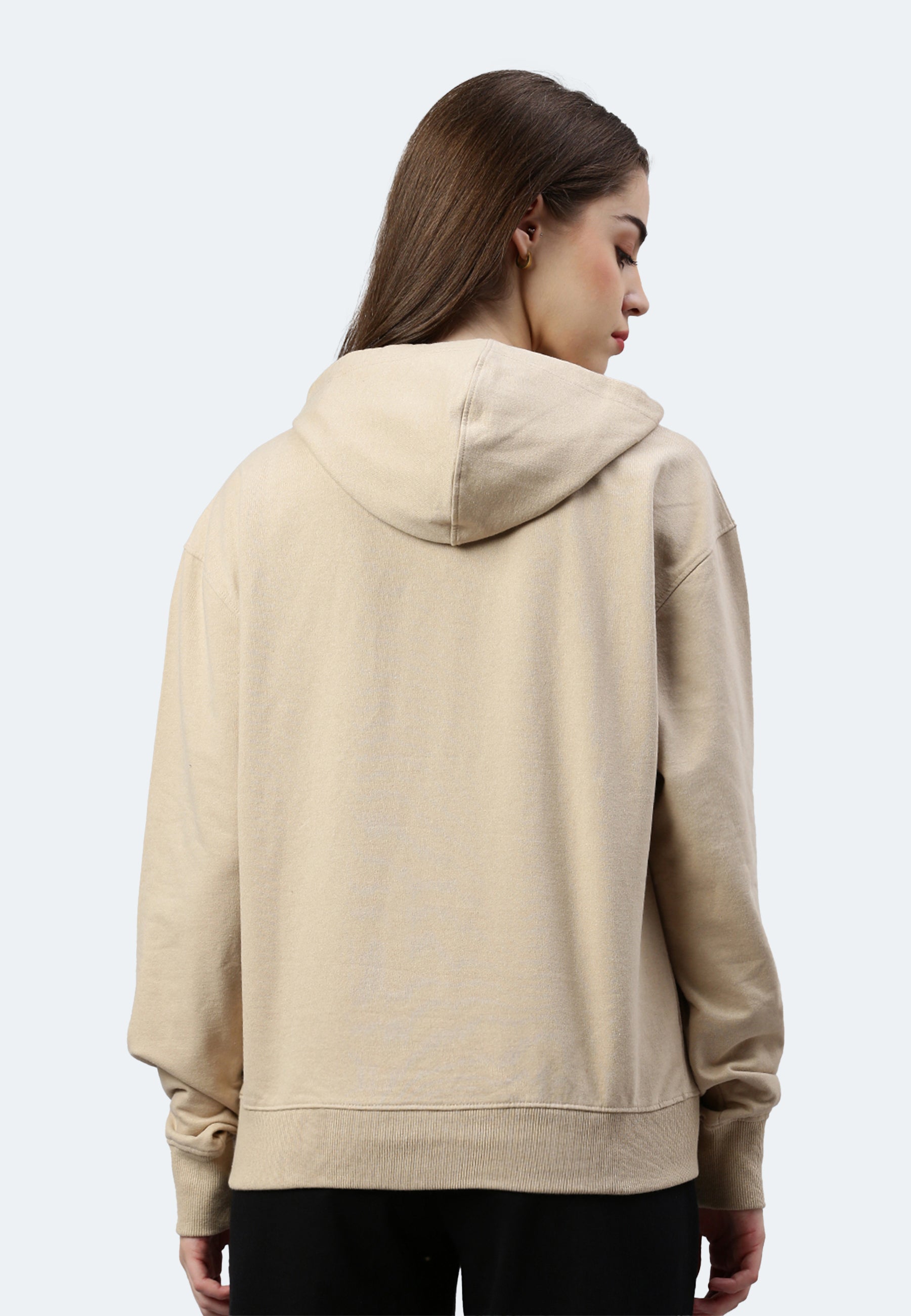 Felpa con cappuccio Switcher Lady colore skylar/668 crema
