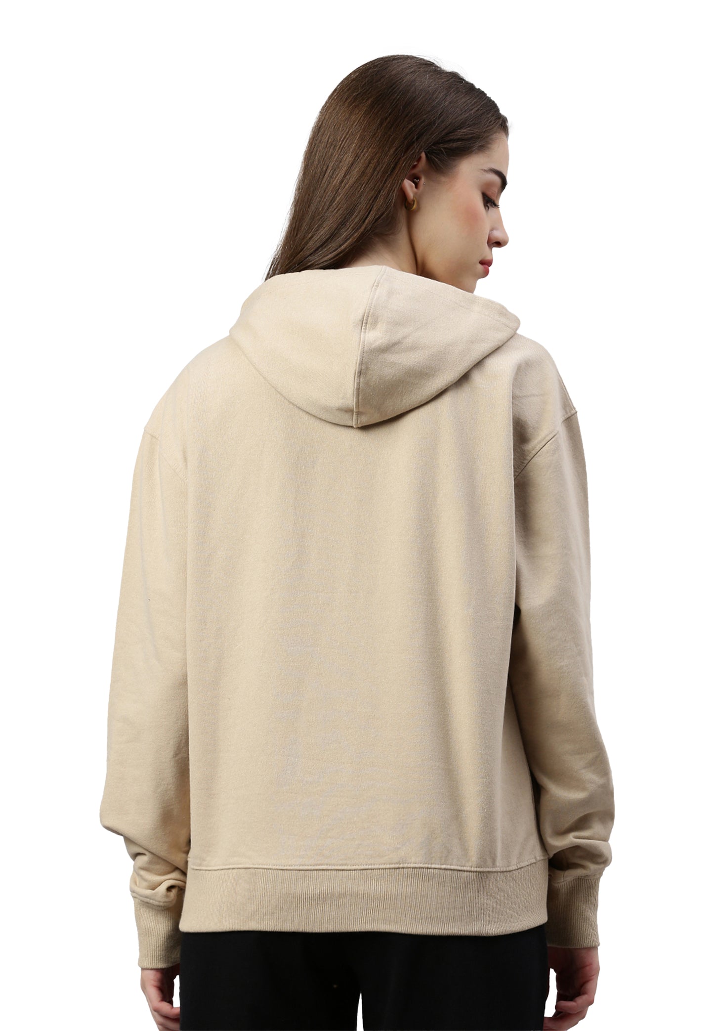 Felpa con cappuccio Switcher Lady colore skylar/668 crema
