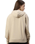 Felpa con cappuccio Switcher Lady colore skylar/668 crema