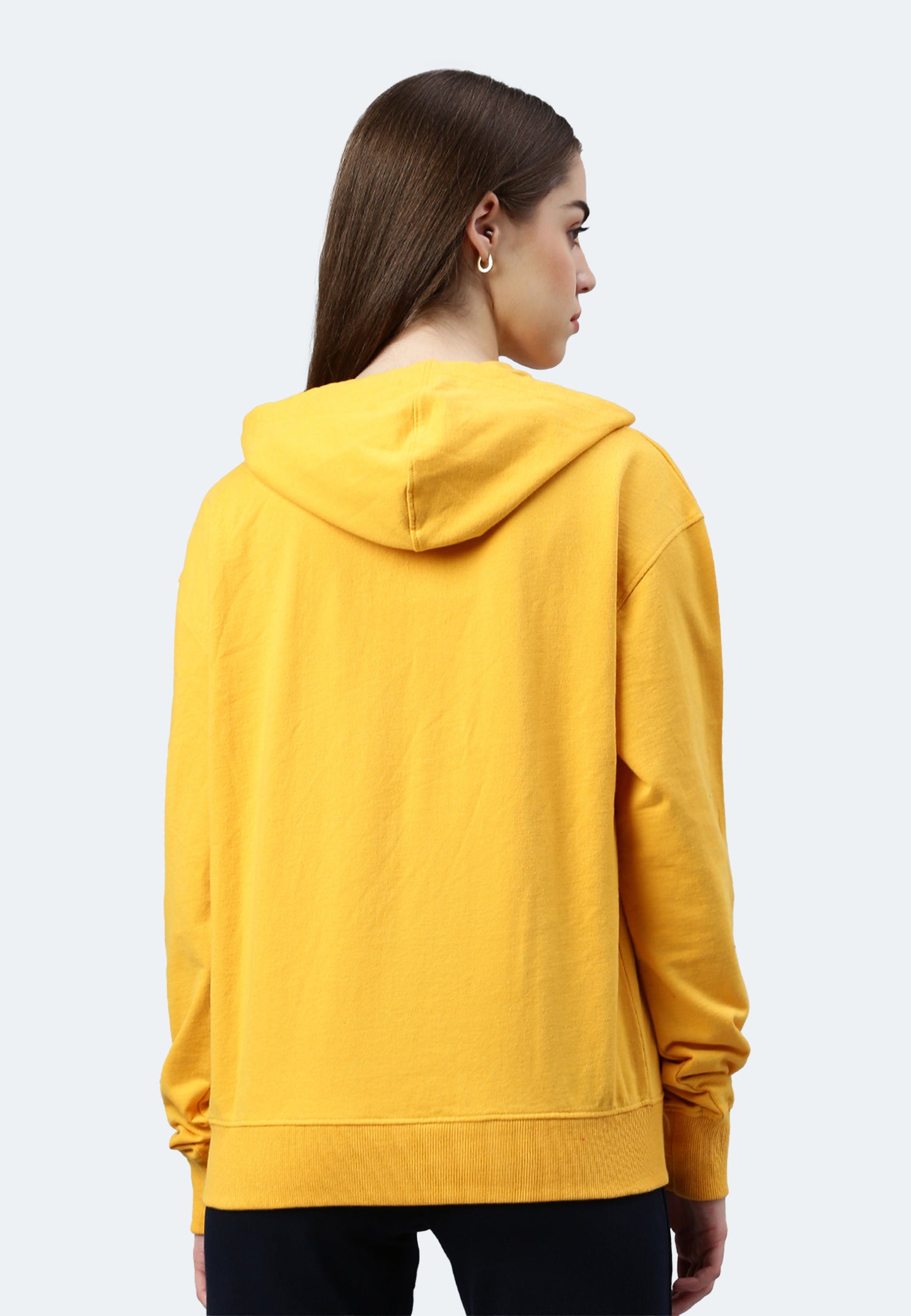 Felpa con cappuccio Switcher Lady skylar color/532 moutarde