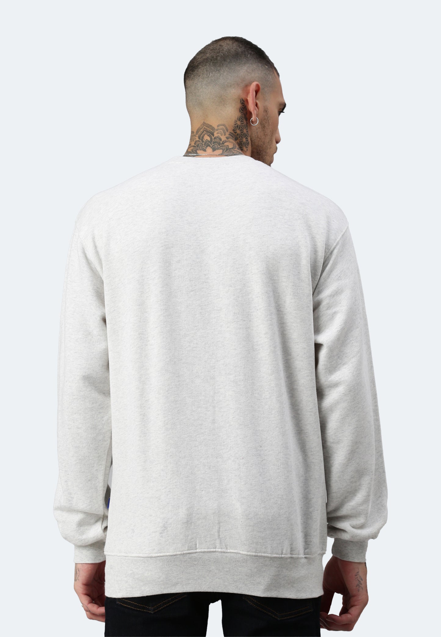 Switcher manica lunga colore balena/43 blanc chine